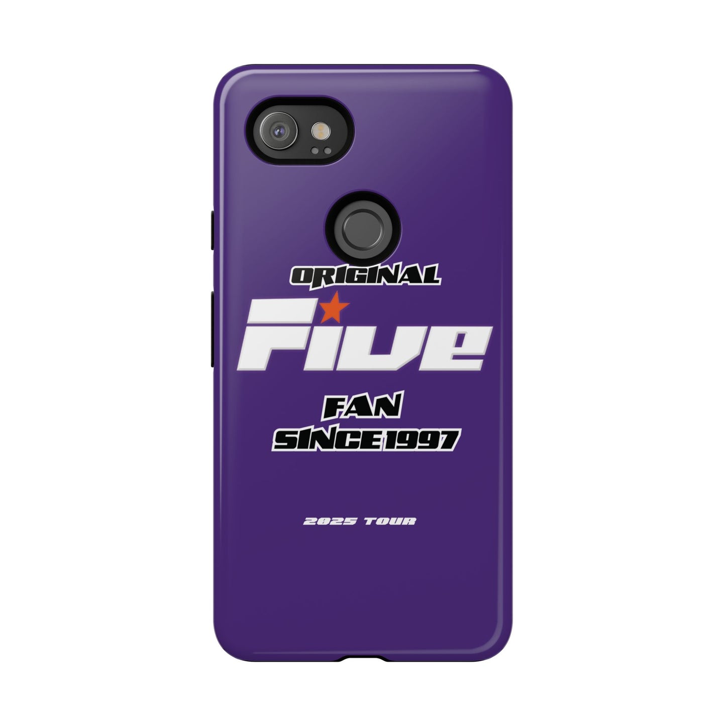 Original Five Fan Tough Case - 2025 Tour Edition unofficial Five boyband 5ive merchandise