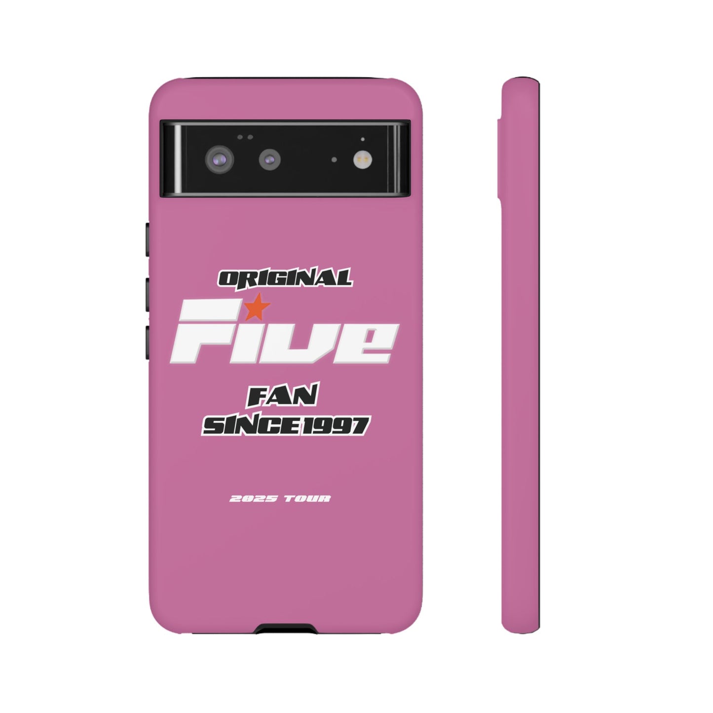 Original Five Fan Tough Case - 2025 Tour Edition unofficial Five boyband 5ive merchandise