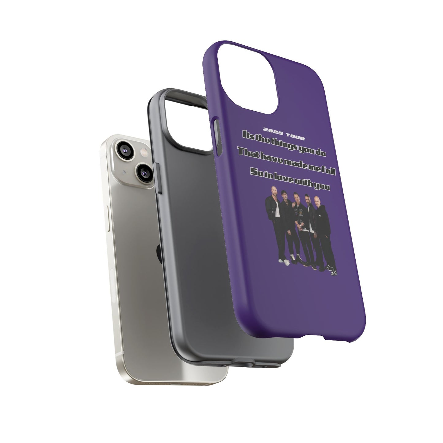 Original Five Fan Tough Case - 2025 Tour Edition unofficial Five boyband 5ive merchandise