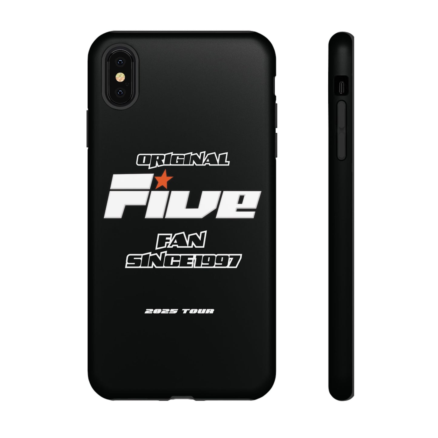 Original Five Fan Tough Case - 2025 Tour Edition unofficial Five boyband 5ive merchandise