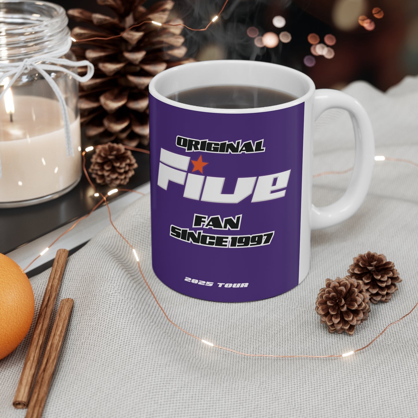 Five fan 5ive boy band uk 2025 tour five boyband five unofficial merchandise mug