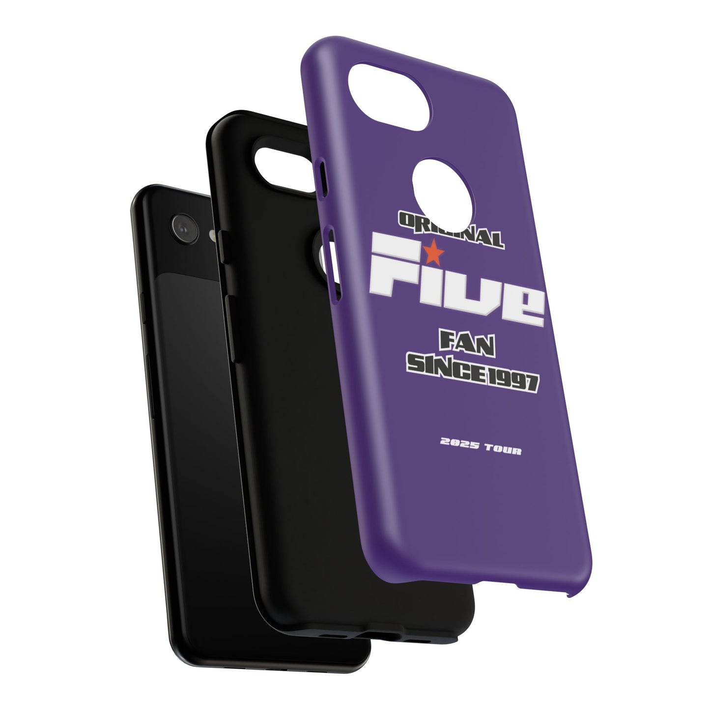 Original Five Fan Tough Case - 2025 Tour Edition unofficial Five boyband 5ive merchandise