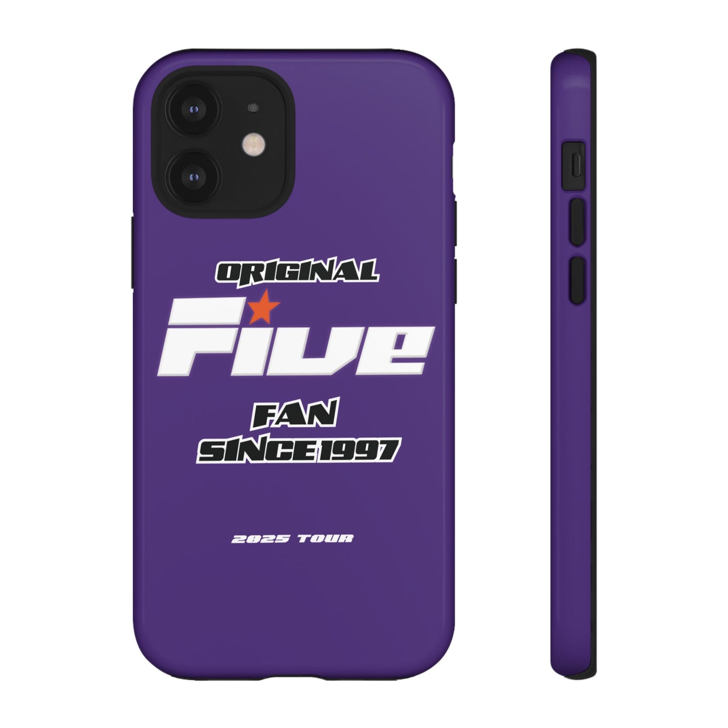 Original Five Fan Tough Case - 2025 Tour Edition unofficial Five boyband 5ive merchandise