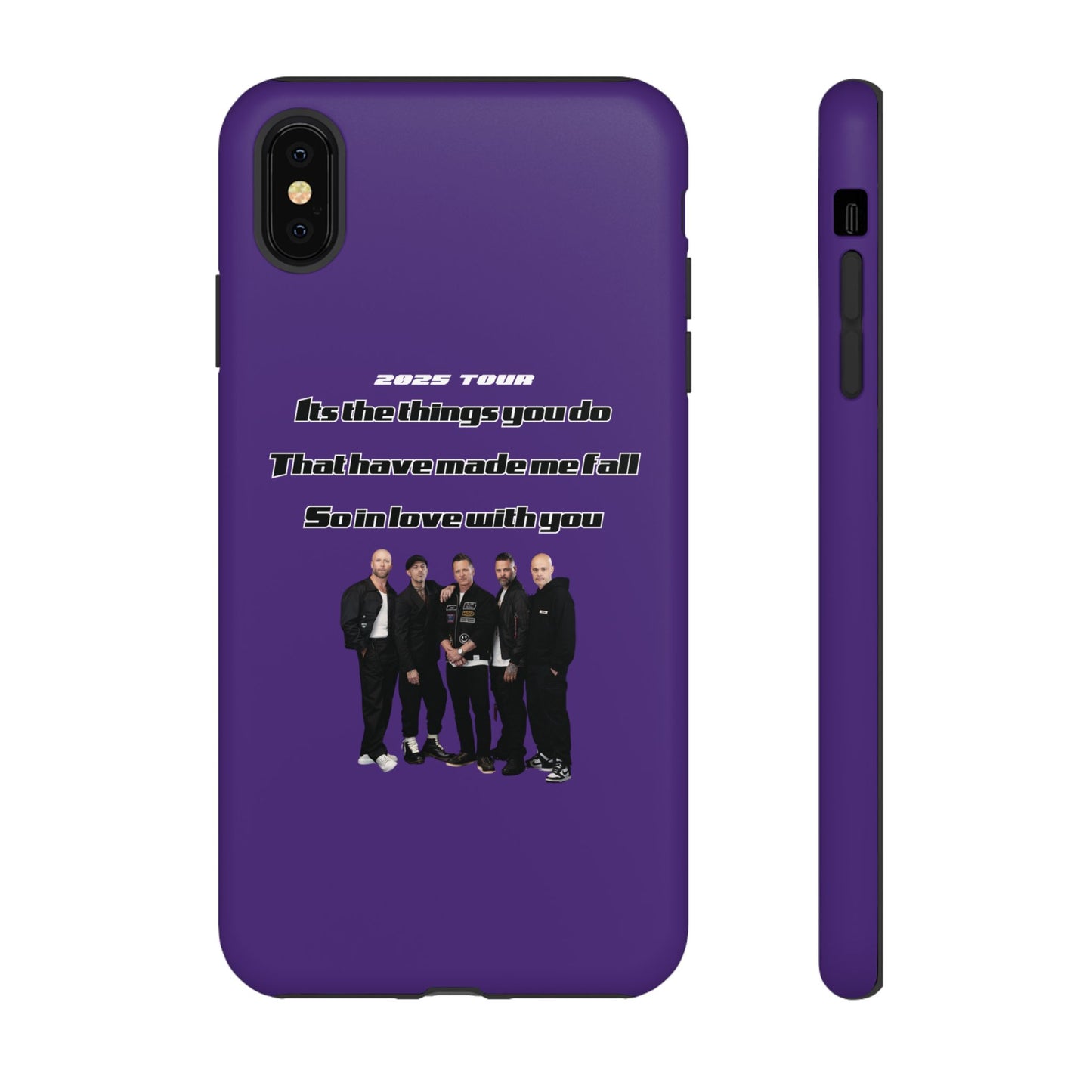 Original Five Fan Tough Case - 2025 Tour Edition unofficial Five boyband 5ive merchandise