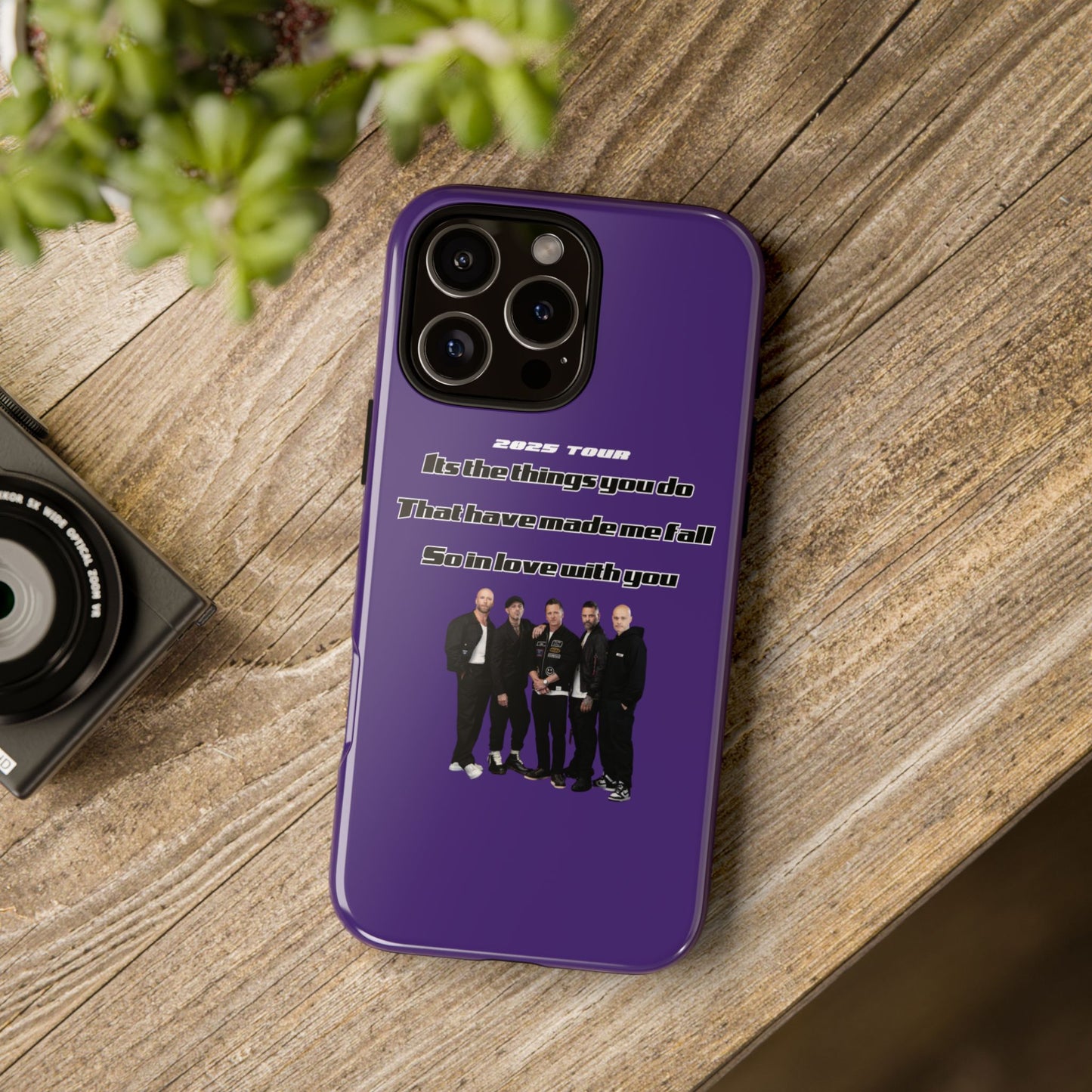 Original Five Fan Tough Case - 2025 Tour Edition unofficial Five boyband 5ive merchandise