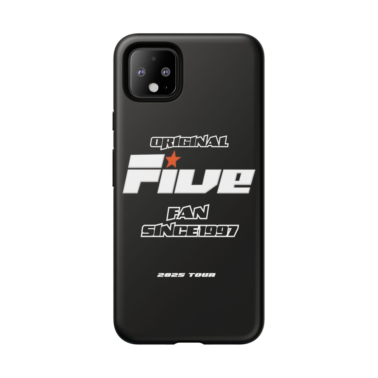 Original Five Fan Tough Case - 2025 Tour Edition unofficial Five boyband 5ive merchandise