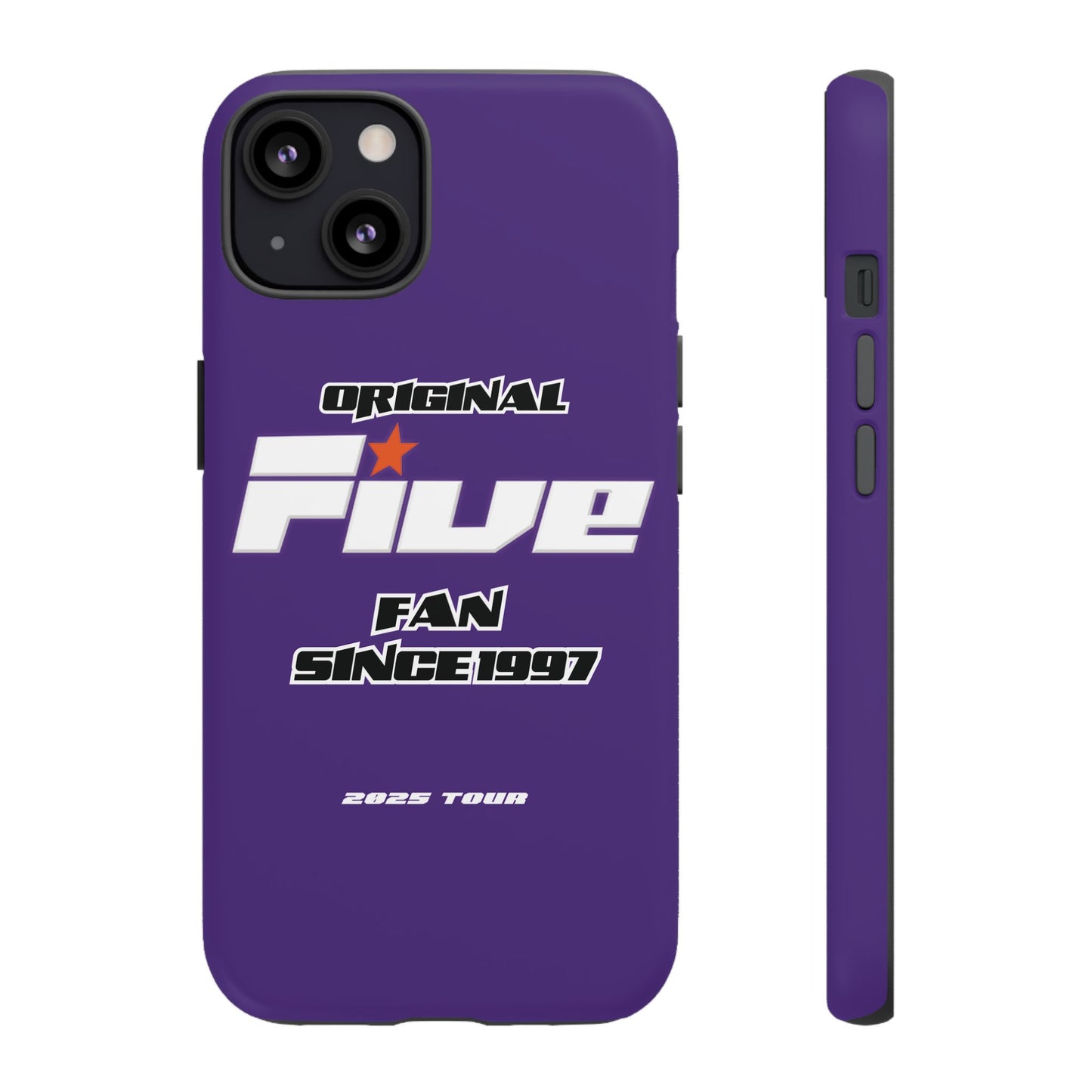 Original Five Fan Tough Case - 2025 Tour Edition unofficial Five boyband 5ive merchandise