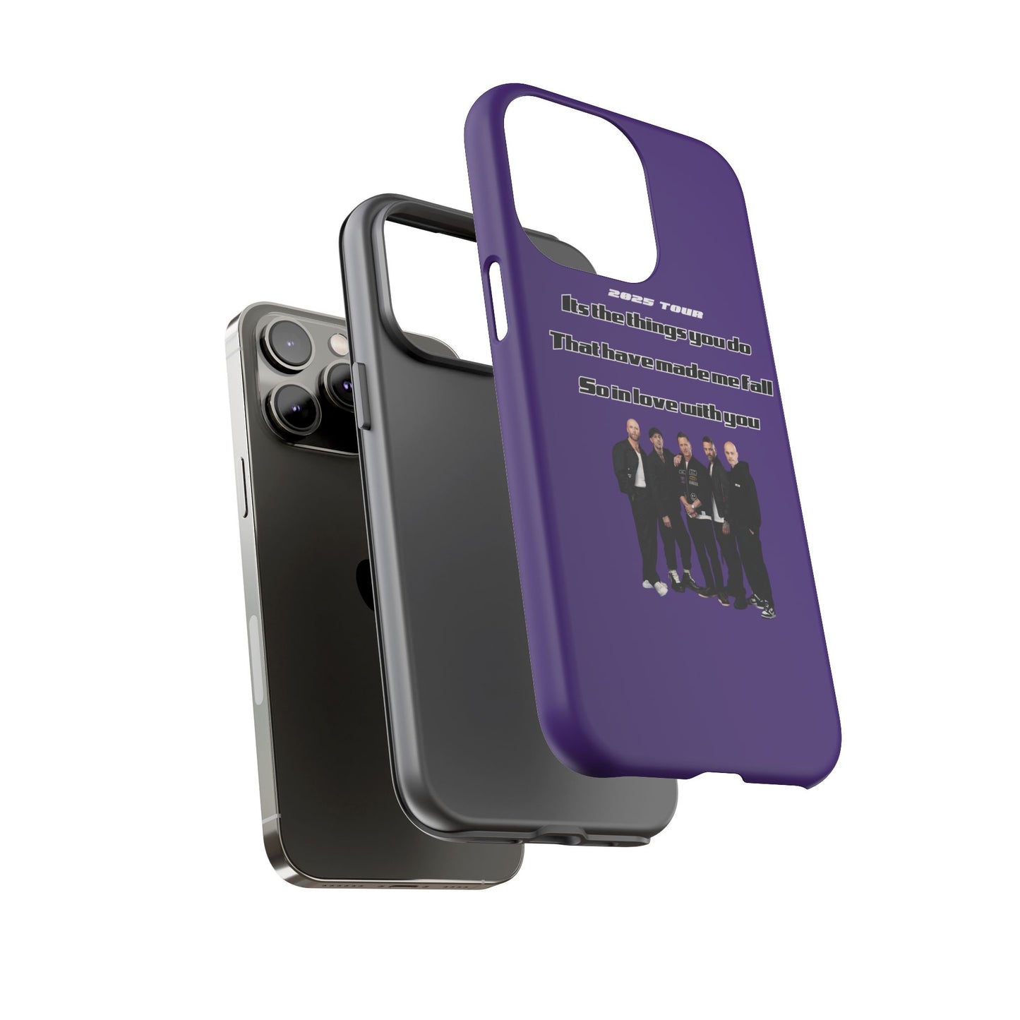 Original Five Fan Tough Case - 2025 Tour Edition unofficial Five boyband 5ive merchandise