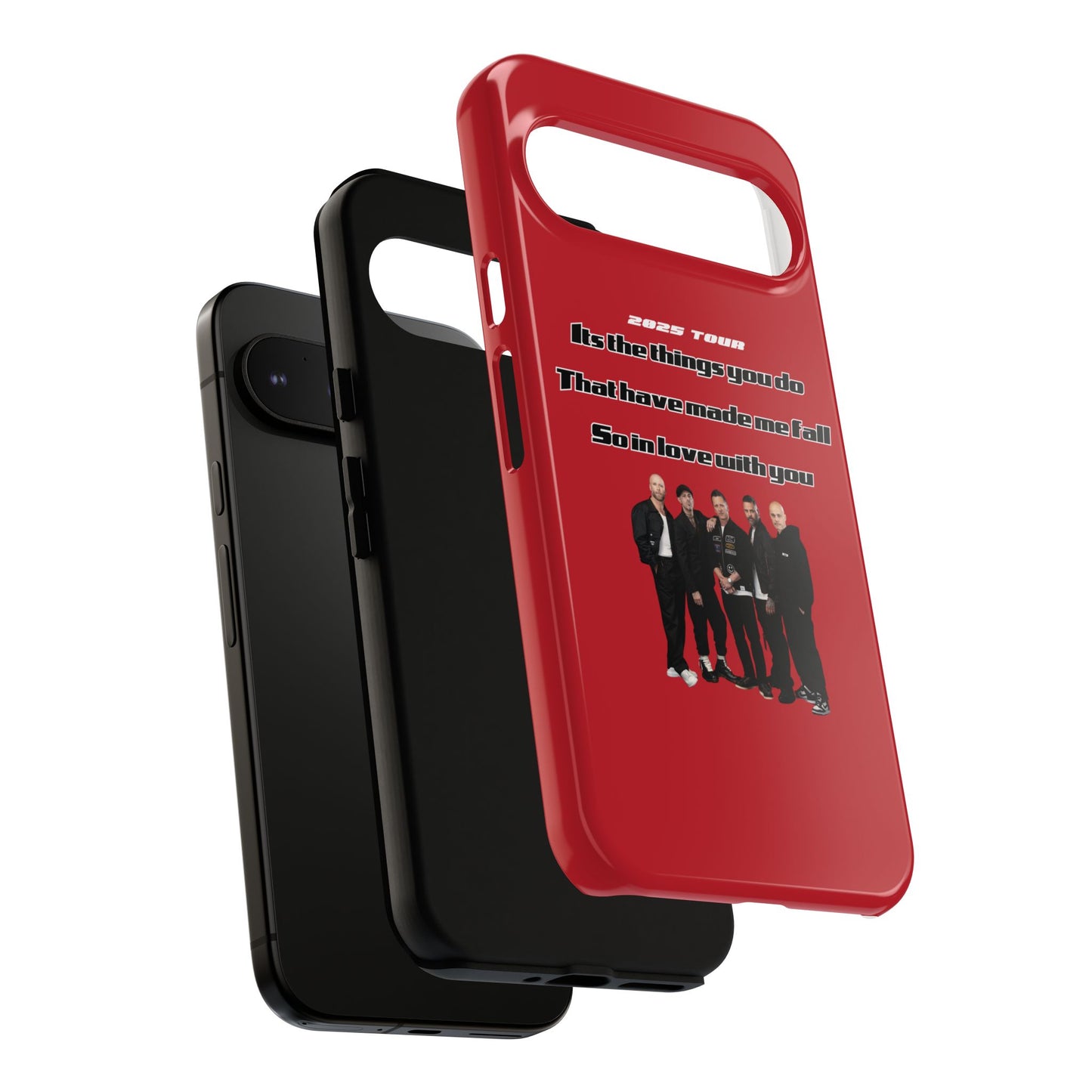 Original Five Fan Tough Case - 2025 Tour Edition unofficial Five boyband 5ive merchandise