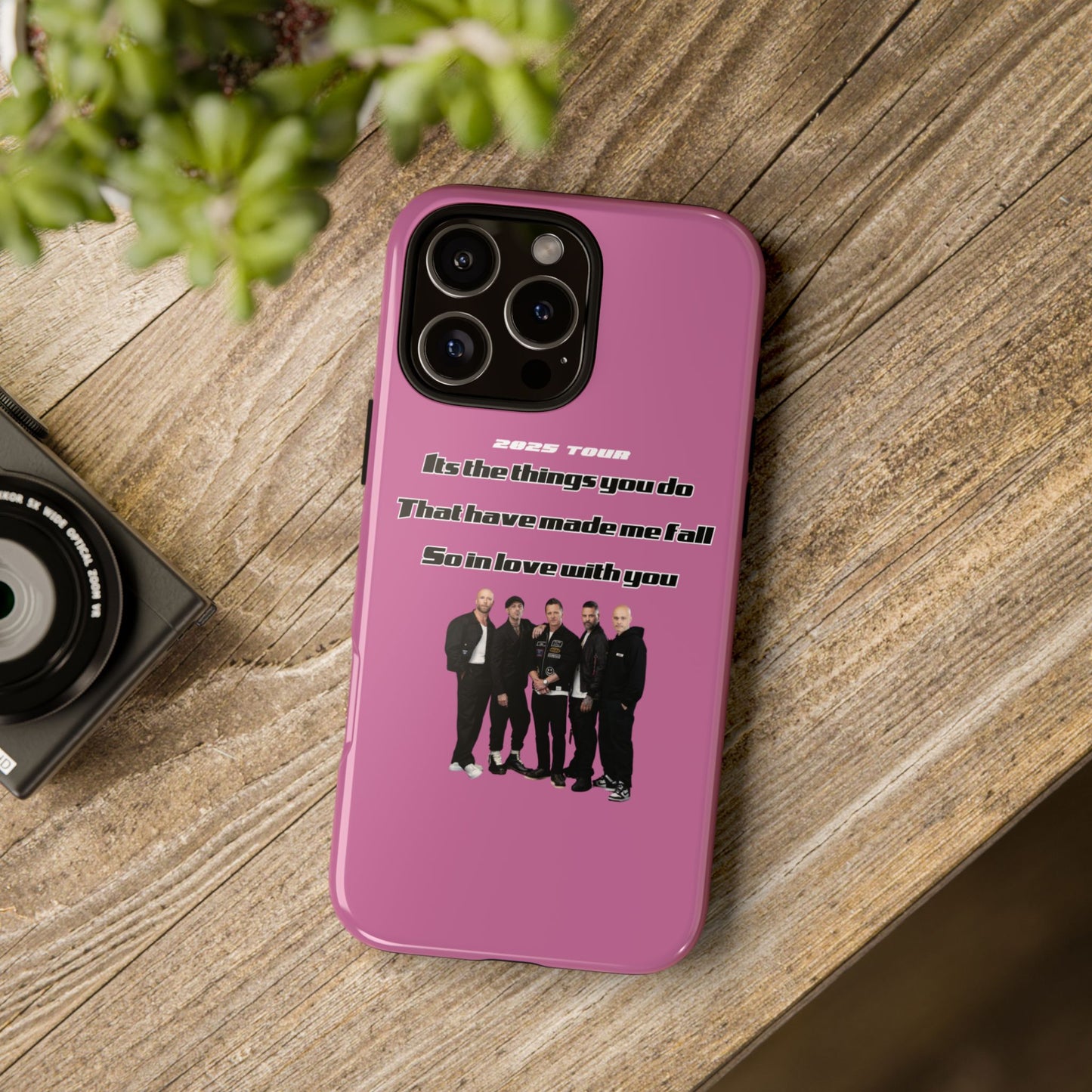 Original Five Fan Tough Case - 2025 Tour Edition unofficial Five boyband 5ive merchandise