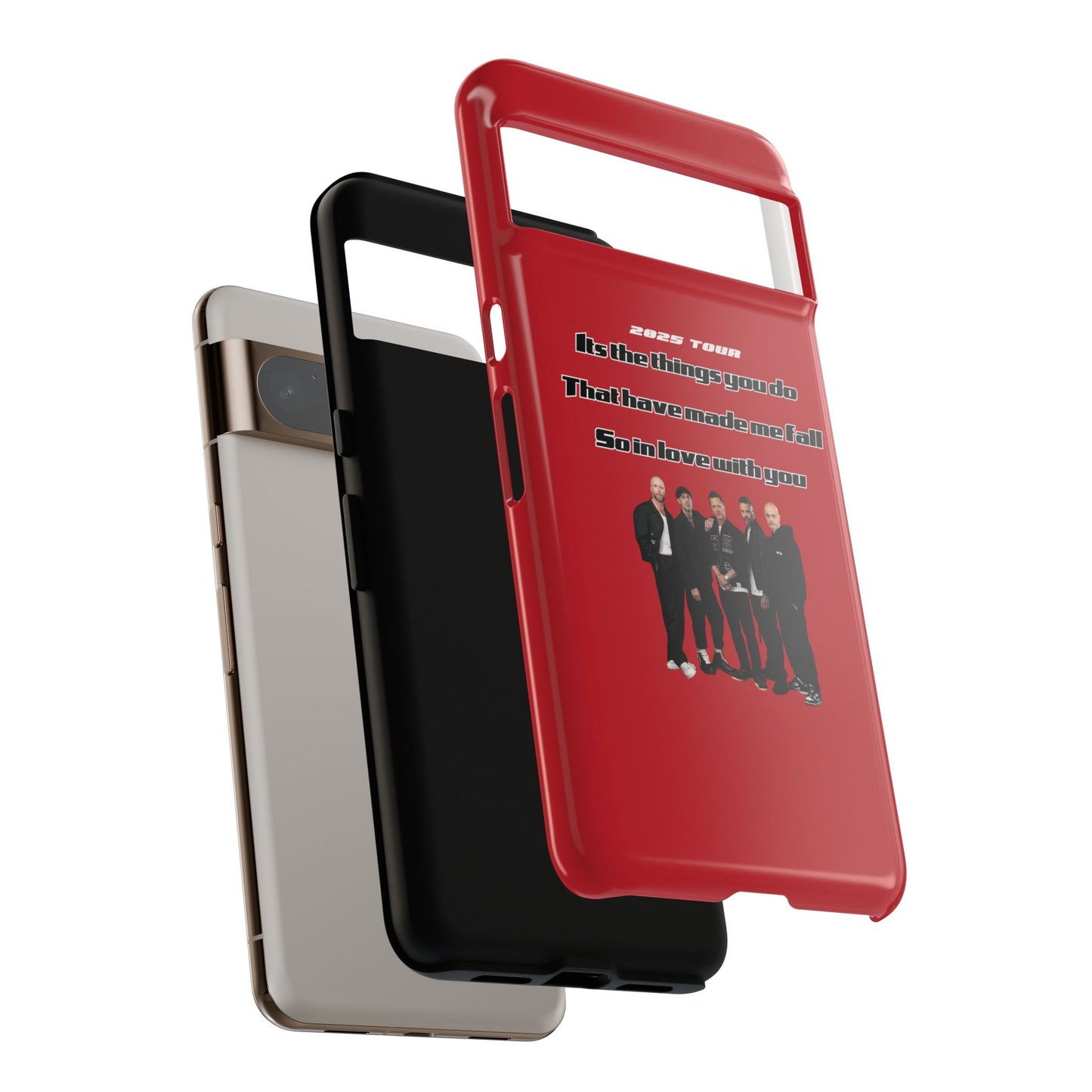 Original Five Fan Tough Case - 2025 Tour Edition unofficial Five boyband 5ive merchandise