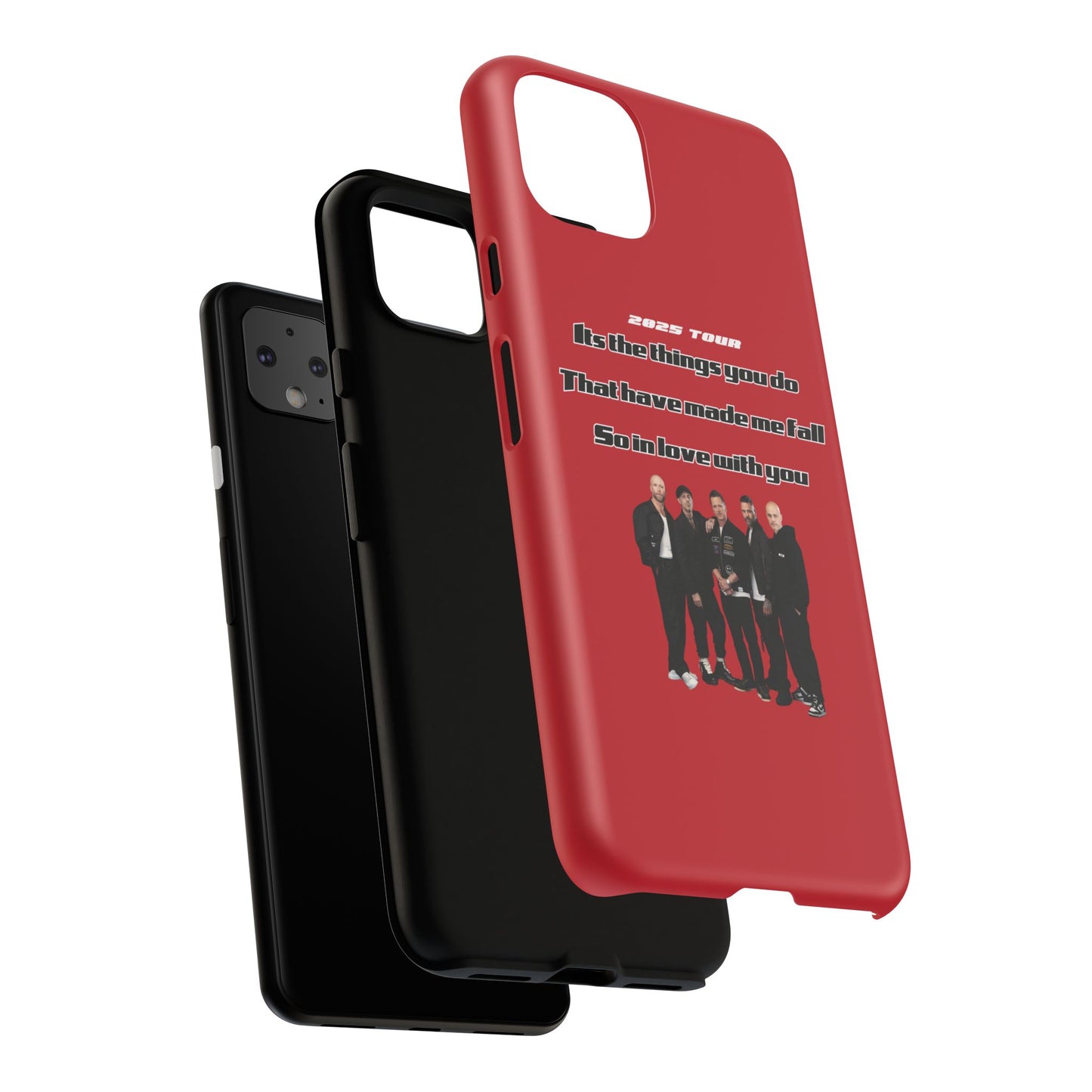 Original Five Fan Tough Case - 2025 Tour Edition unofficial Five boyband 5ive merchandise