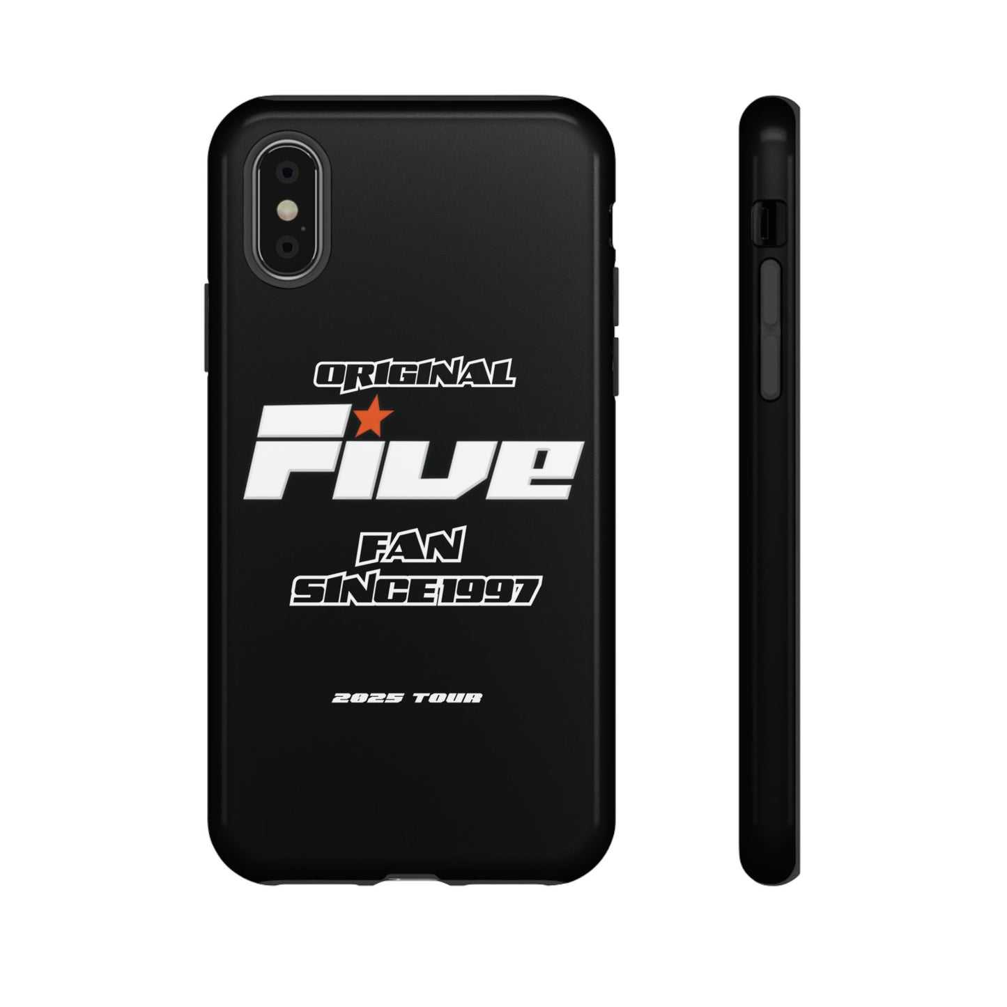 Original Five Fan Tough Case - 2025 Tour Edition unofficial Five boyband 5ive merchandise