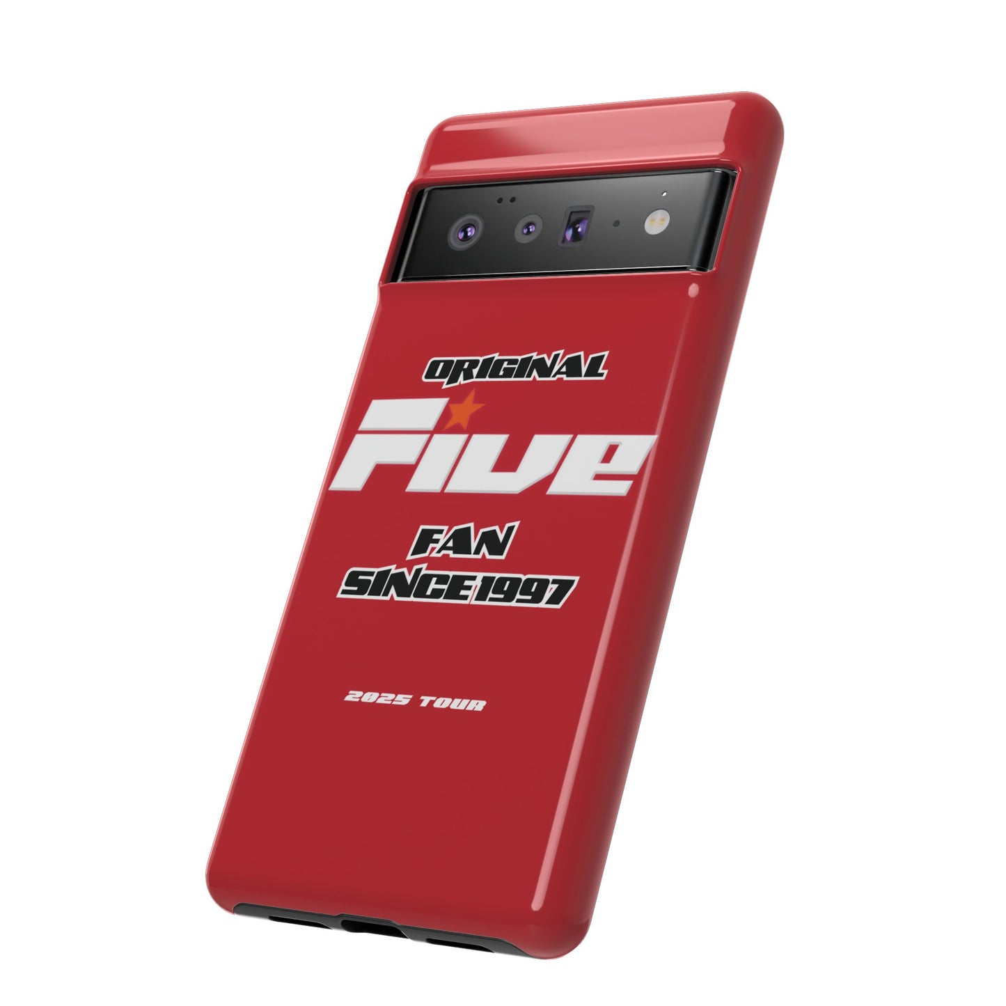 Original Five Fan Tough Case - 2025 Tour Edition unofficial Five boyband 5ive merchandise