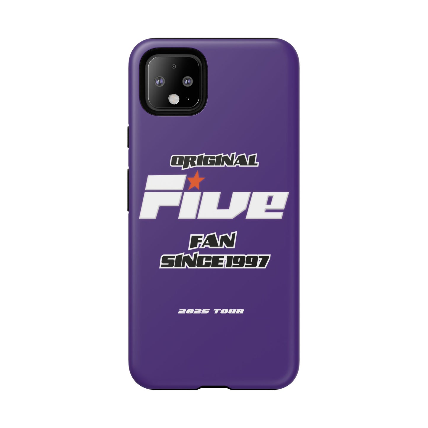 Original Five Fan Tough Case - 2025 Tour Edition unofficial Five boyband 5ive merchandise