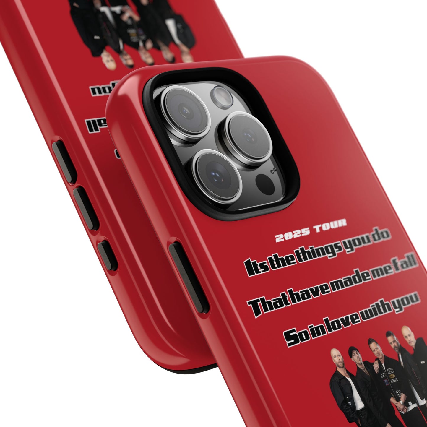 Original Five Fan Tough Case - 2025 Tour Edition unofficial Five boyband 5ive merchandise