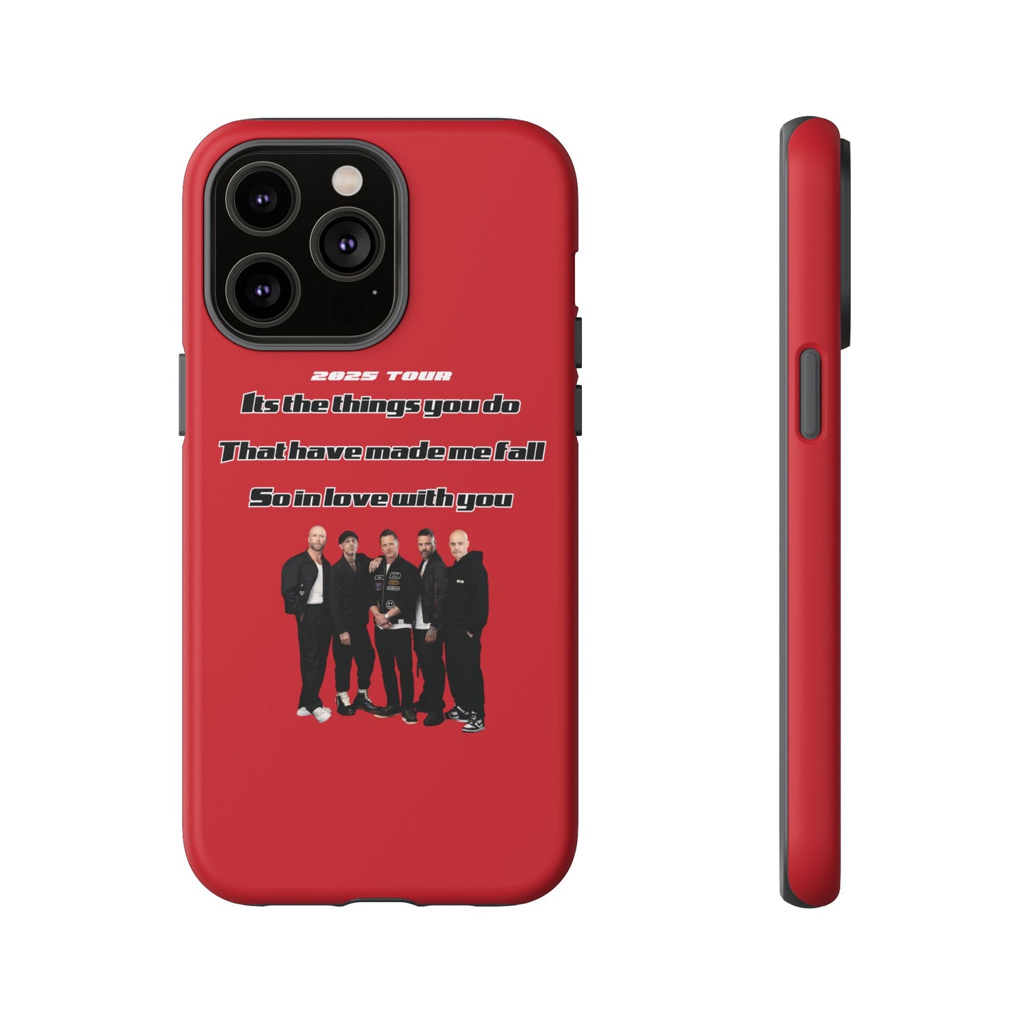Original Five Fan Tough Case - 2025 Tour Edition unofficial Five boyband 5ive merchandise