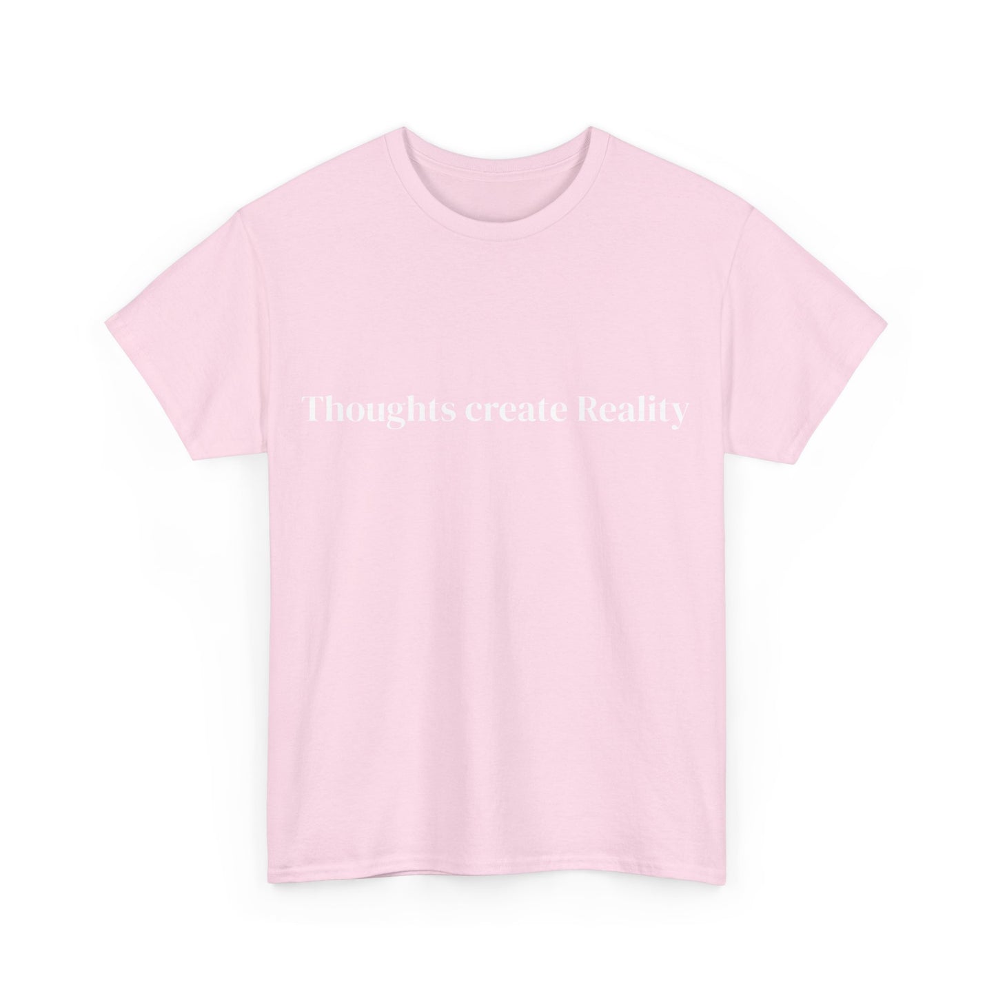Thoughts create Reality, Deeply Grounded, Affirmations Tee, Motivational Quote Tee, Everyday Casual Shirt, Spiritual, mindful living empowerment t-shirt