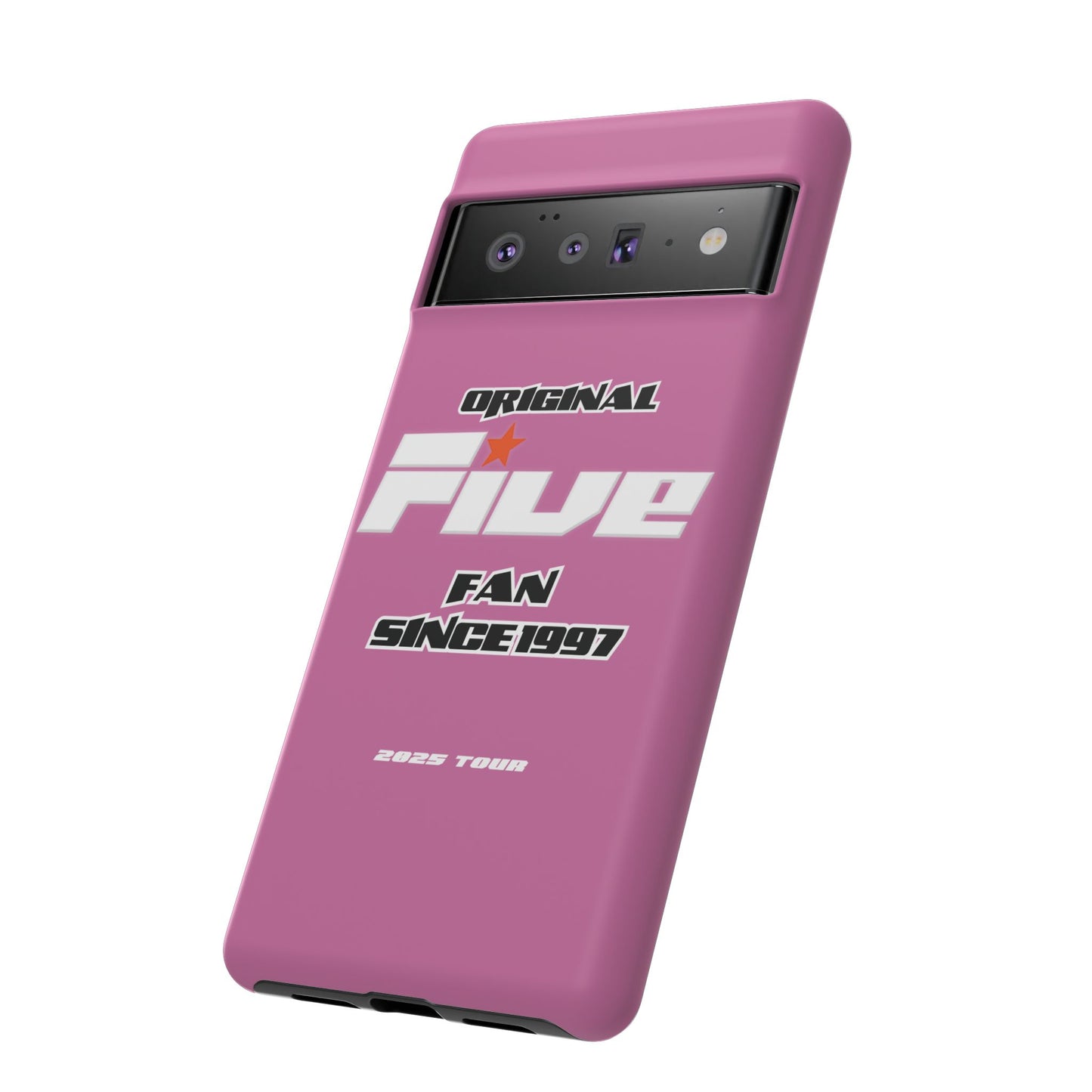 Original Five Fan Tough Case - 2025 Tour Edition unofficial Five boyband 5ive merchandise