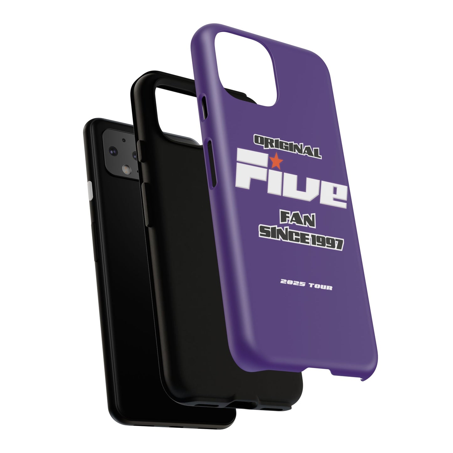 Original Five Fan Tough Case - 2025 Tour Edition unofficial Five boyband 5ive merchandise
