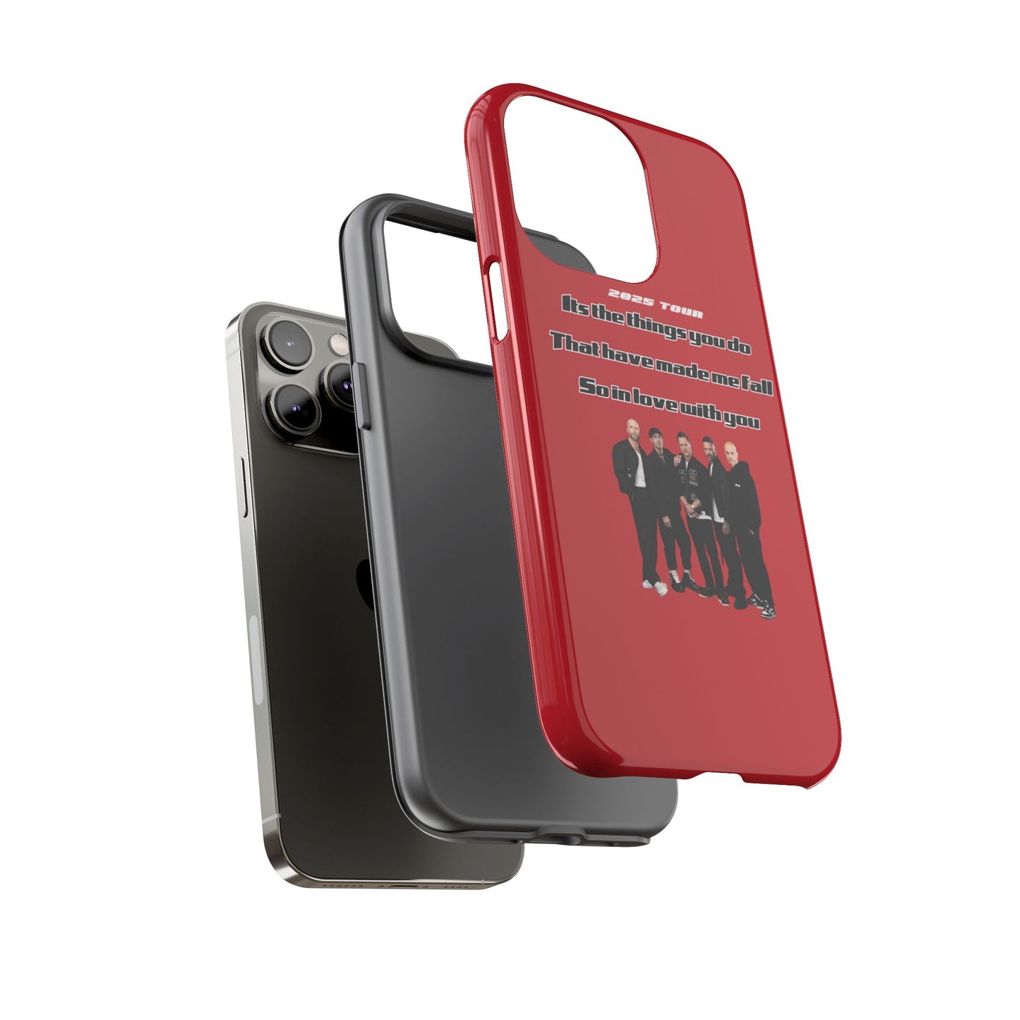 Original Five Fan Tough Case - 2025 Tour Edition unofficial Five boyband 5ive merchandise