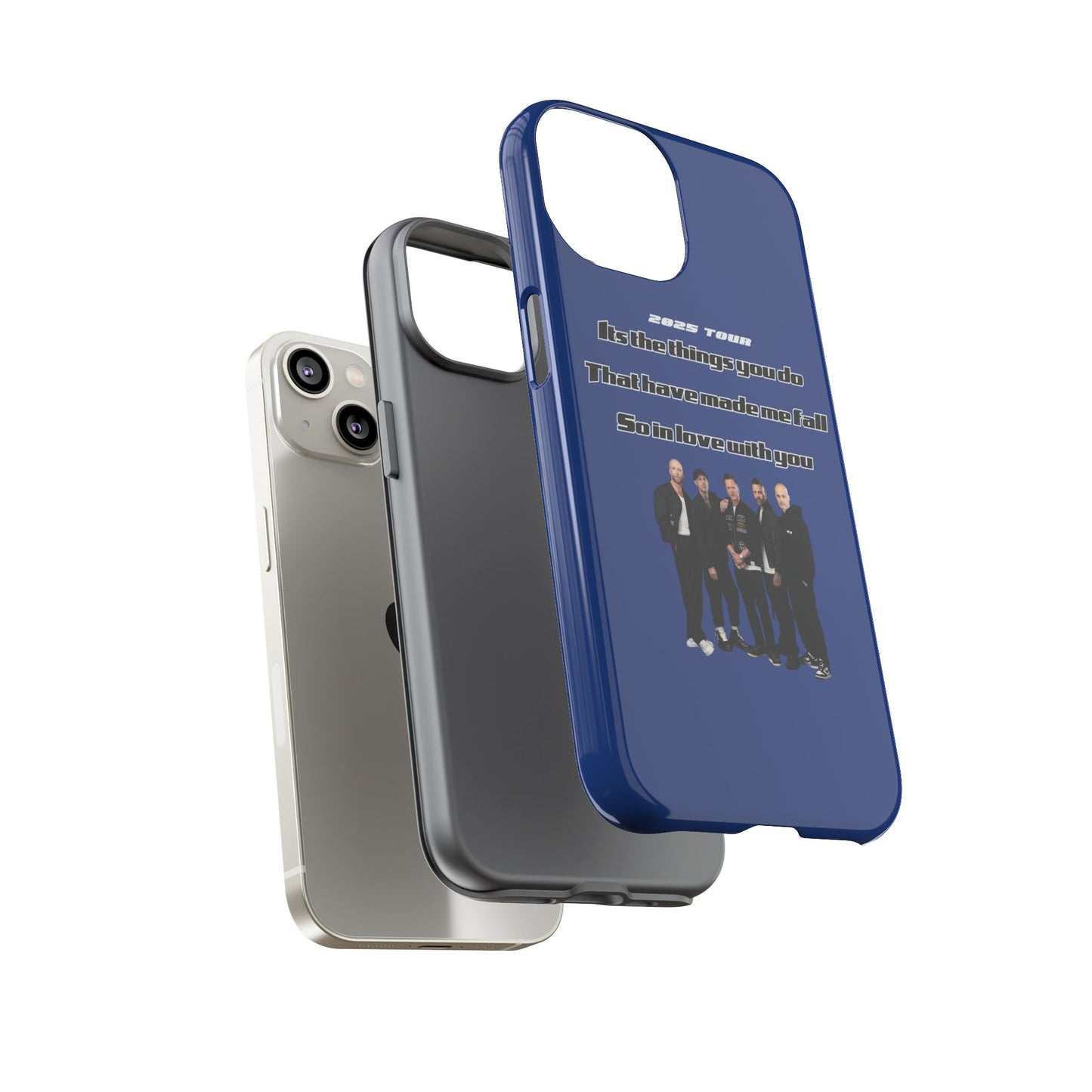 Original Five Fan Tough Case - 2025 Tour Edition unofficial Five boyband 5ive merchandise