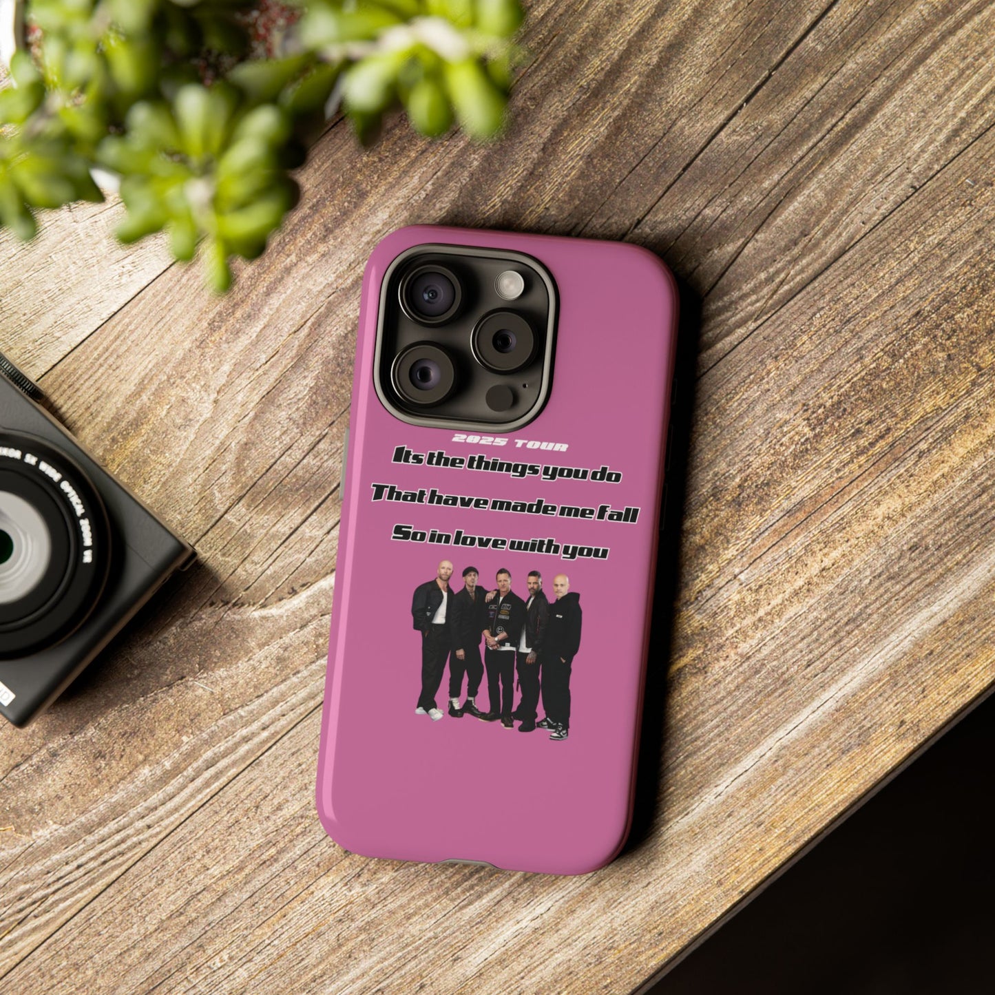 Original Five Fan Tough Case - 2025 Tour Edition unofficial Five boyband 5ive merchandise