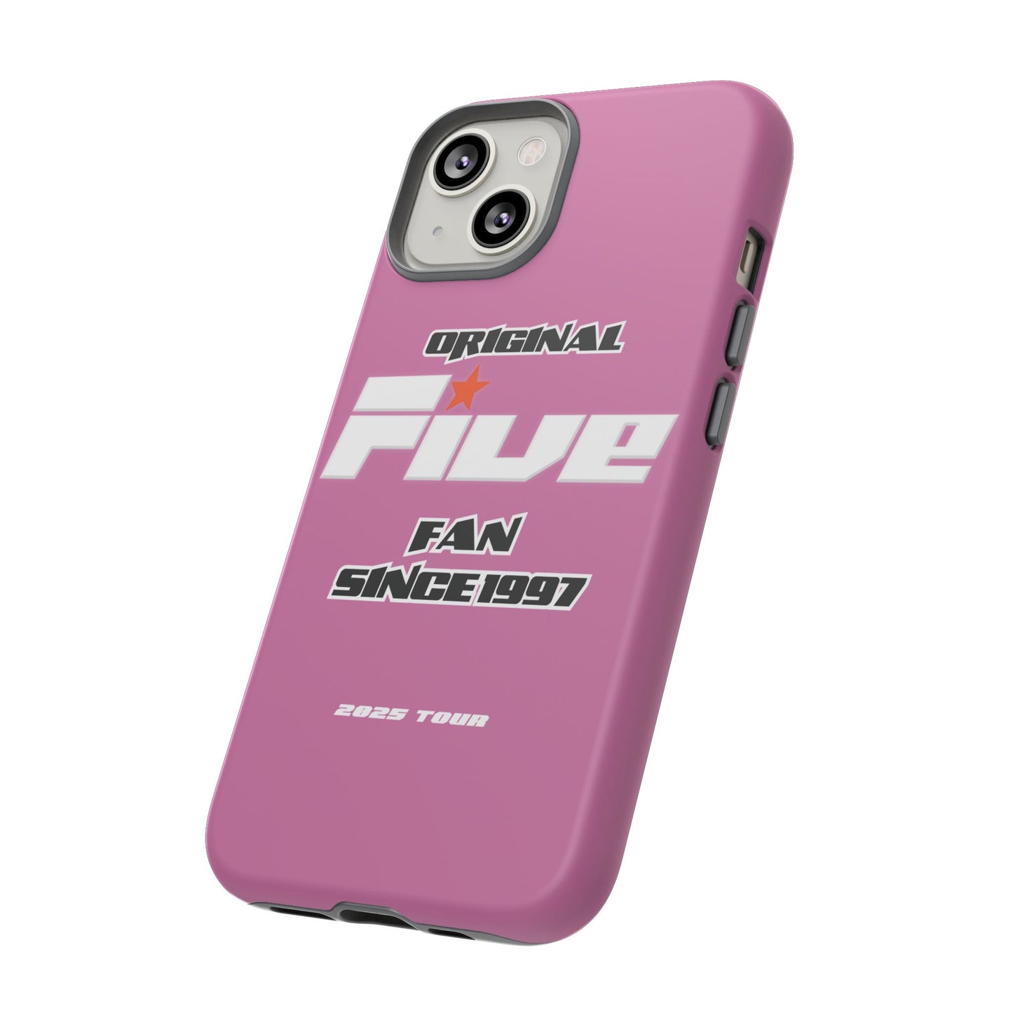 Original Five Fan Tough Case - 2025 Tour Edition unofficial Five boyband 5ive merchandise