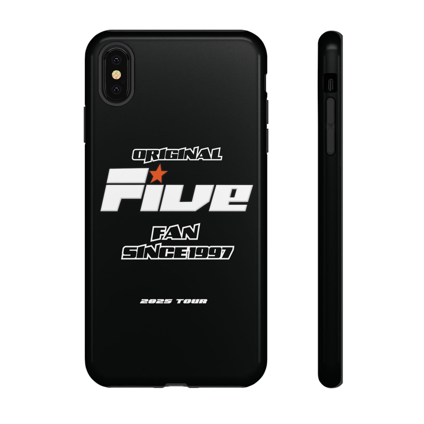 Original Five Fan Tough Case - 2025 Tour Edition unofficial Five boyband 5ive merchandise