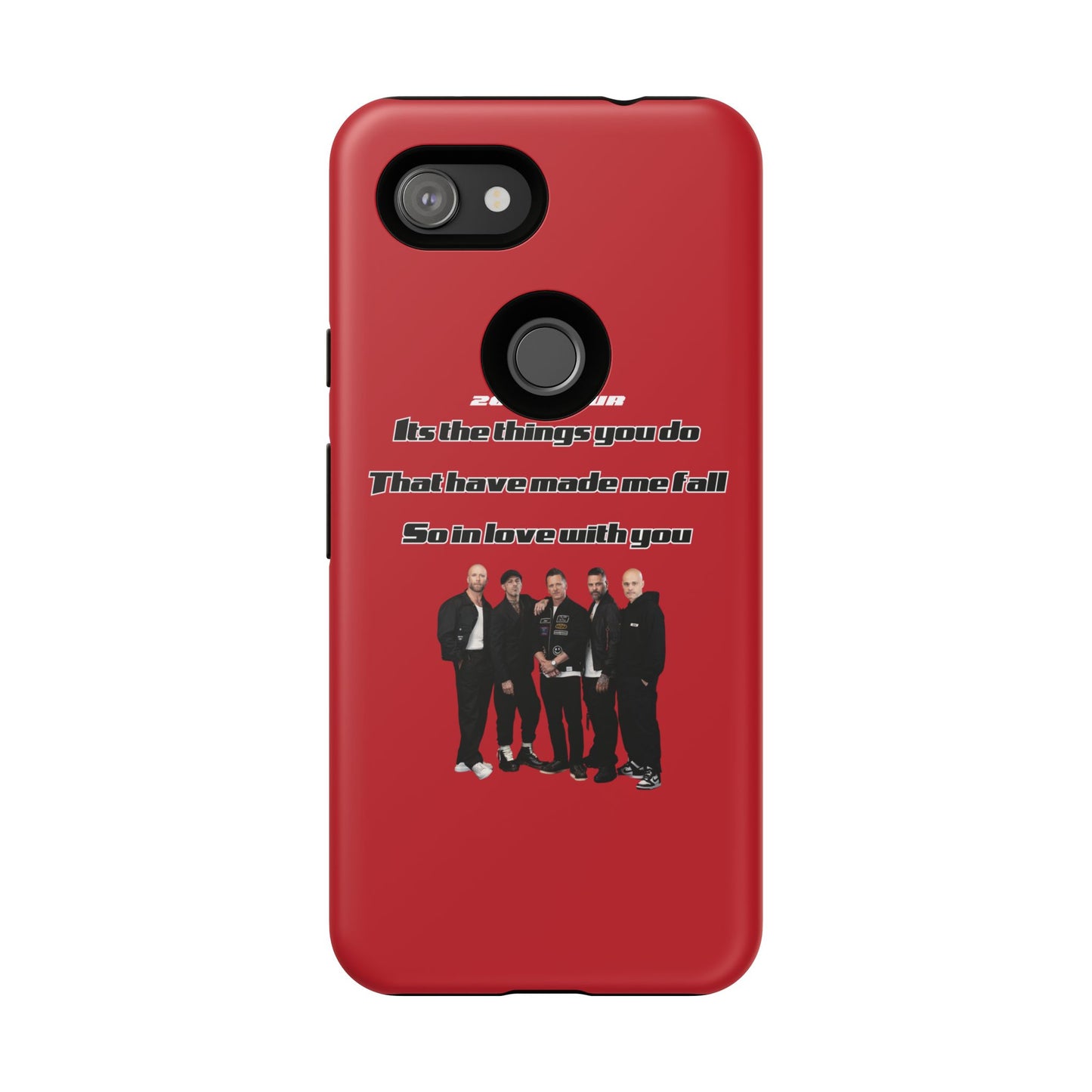 Original Five Fan Tough Case - 2025 Tour Edition unofficial Five boyband 5ive merchandise