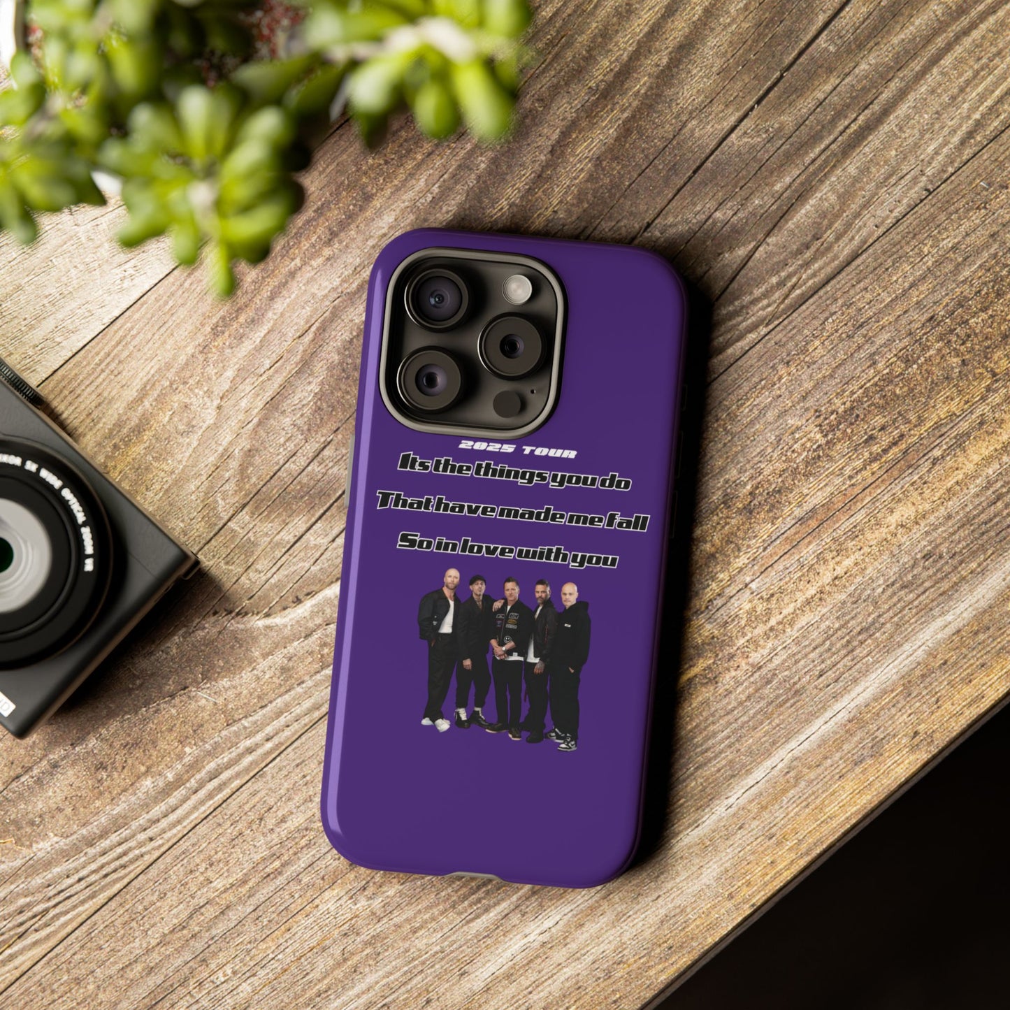 Original Five Fan Tough Case - 2025 Tour Edition unofficial Five boyband 5ive merchandise