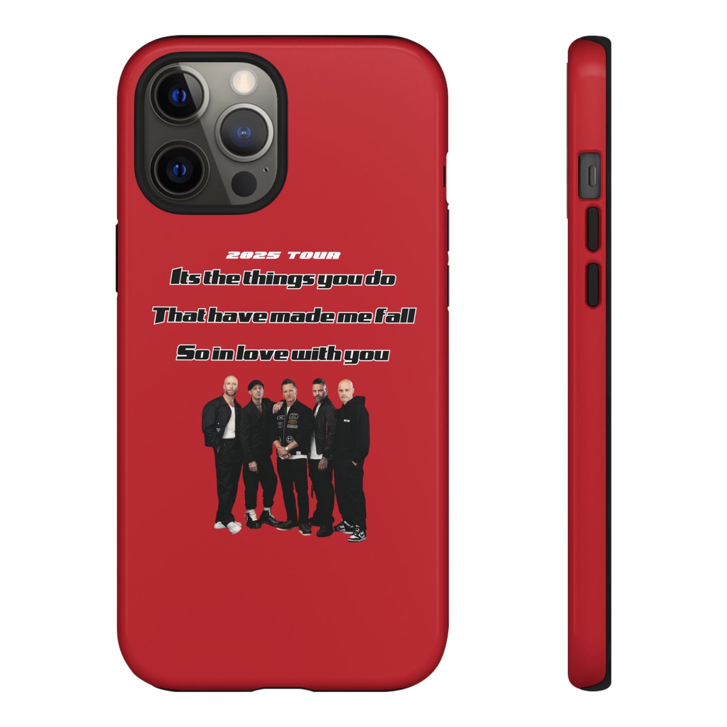 Original Five Fan Tough Case - 2025 Tour Edition unofficial Five boyband 5ive merchandise