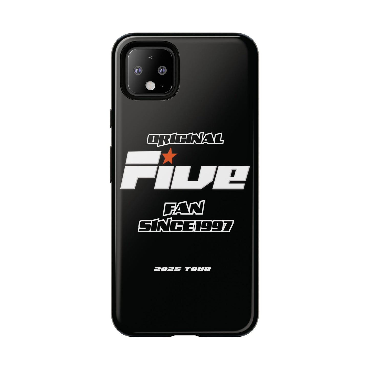 Original Five Fan Tough Case - 2025 Tour Edition unofficial Five boyband 5ive merchandise
