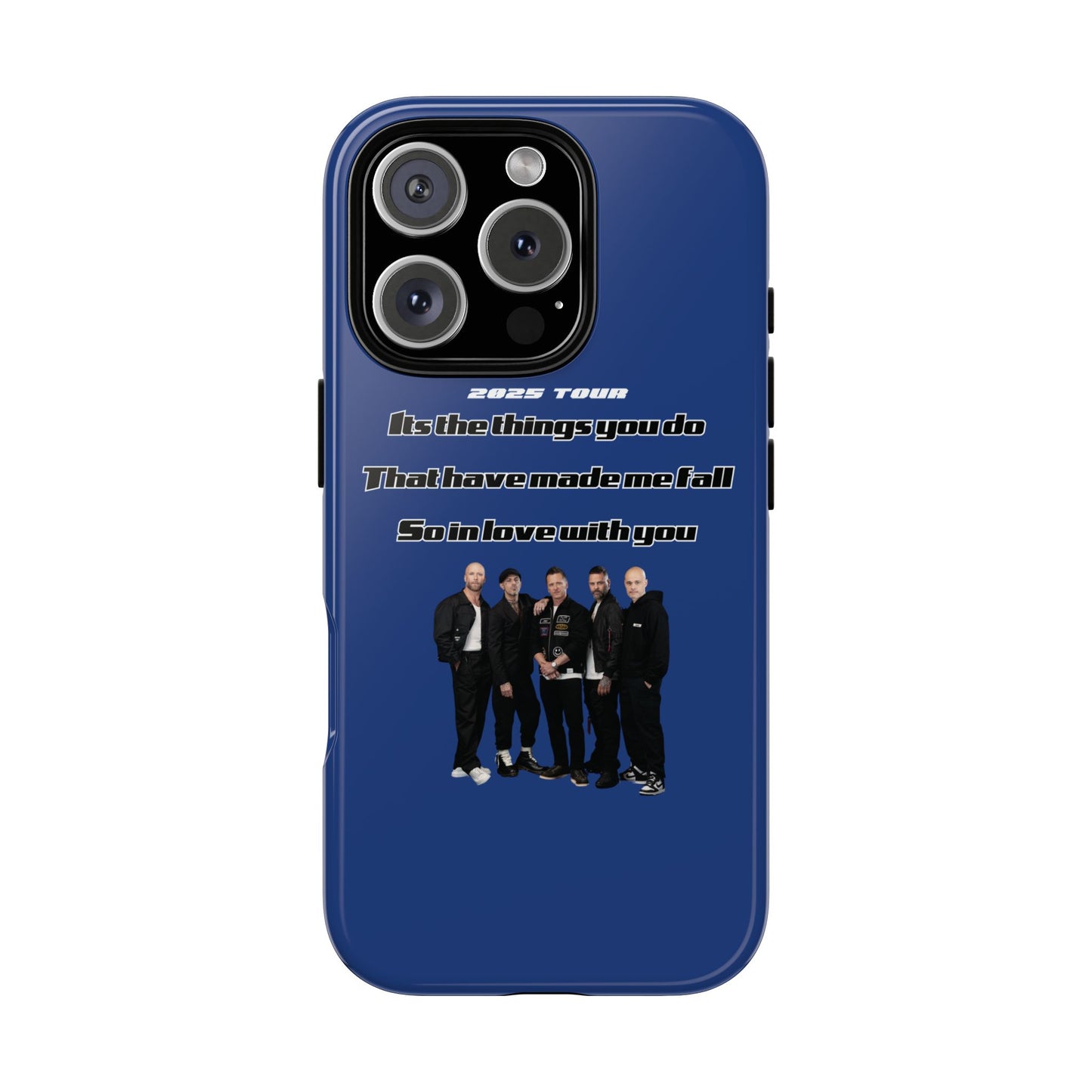 Original Five Fan Tough Case - 2025 Tour Edition unofficial Five boyband 5ive merchandise