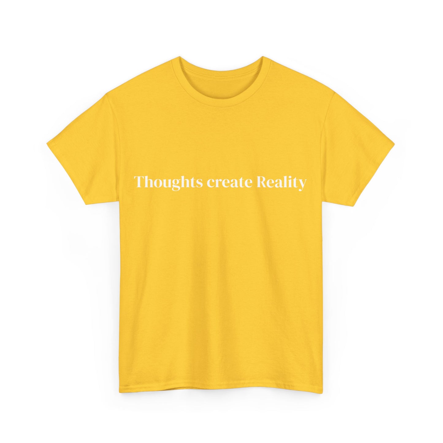 Thoughts create Reality, Deeply Grounded, Affirmations Tee, Motivational Quote Tee, Everyday Casual Shirt, Spiritual, mindful living empowerment t-shirt