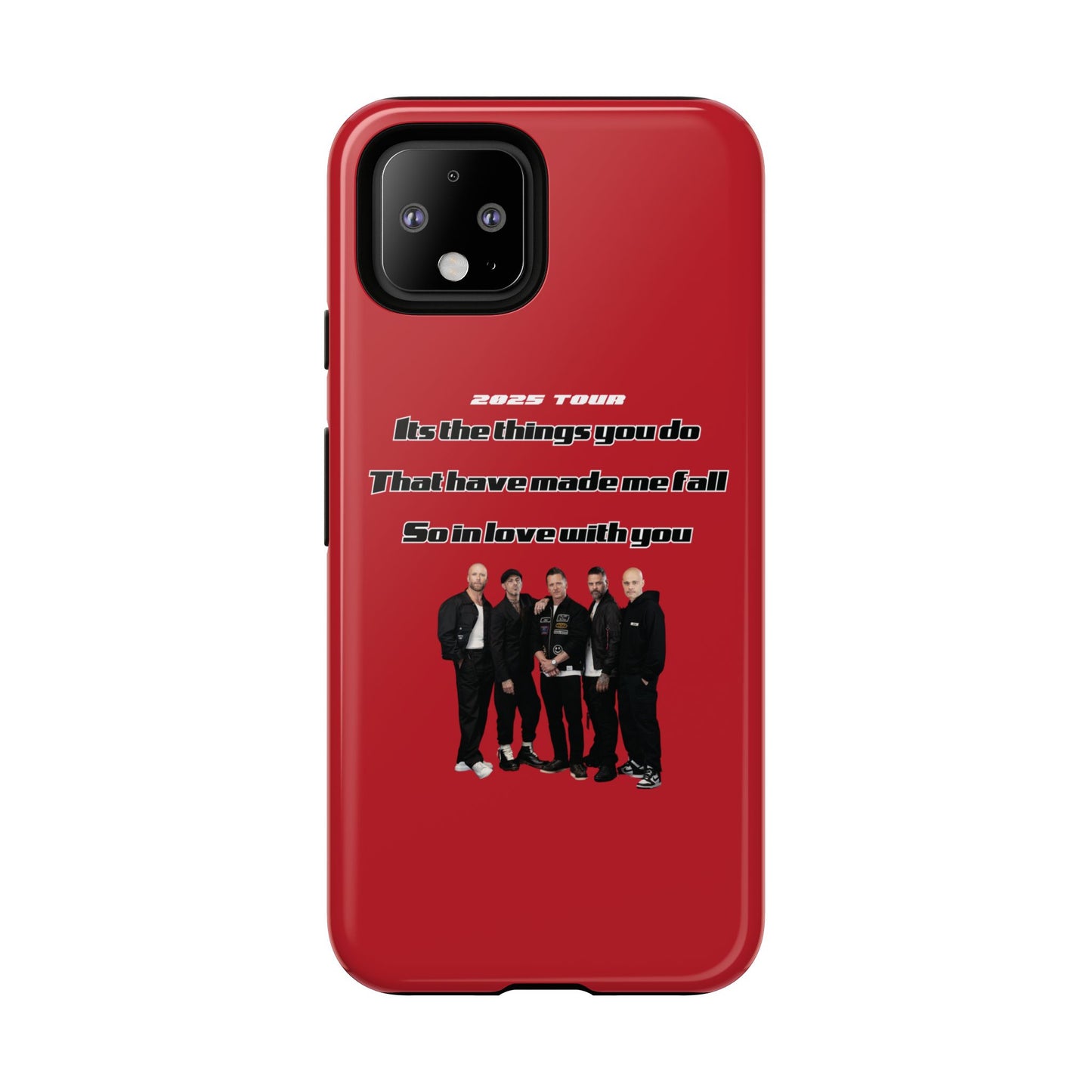 Original Five Fan Tough Case - 2025 Tour Edition unofficial Five boyband 5ive merchandise