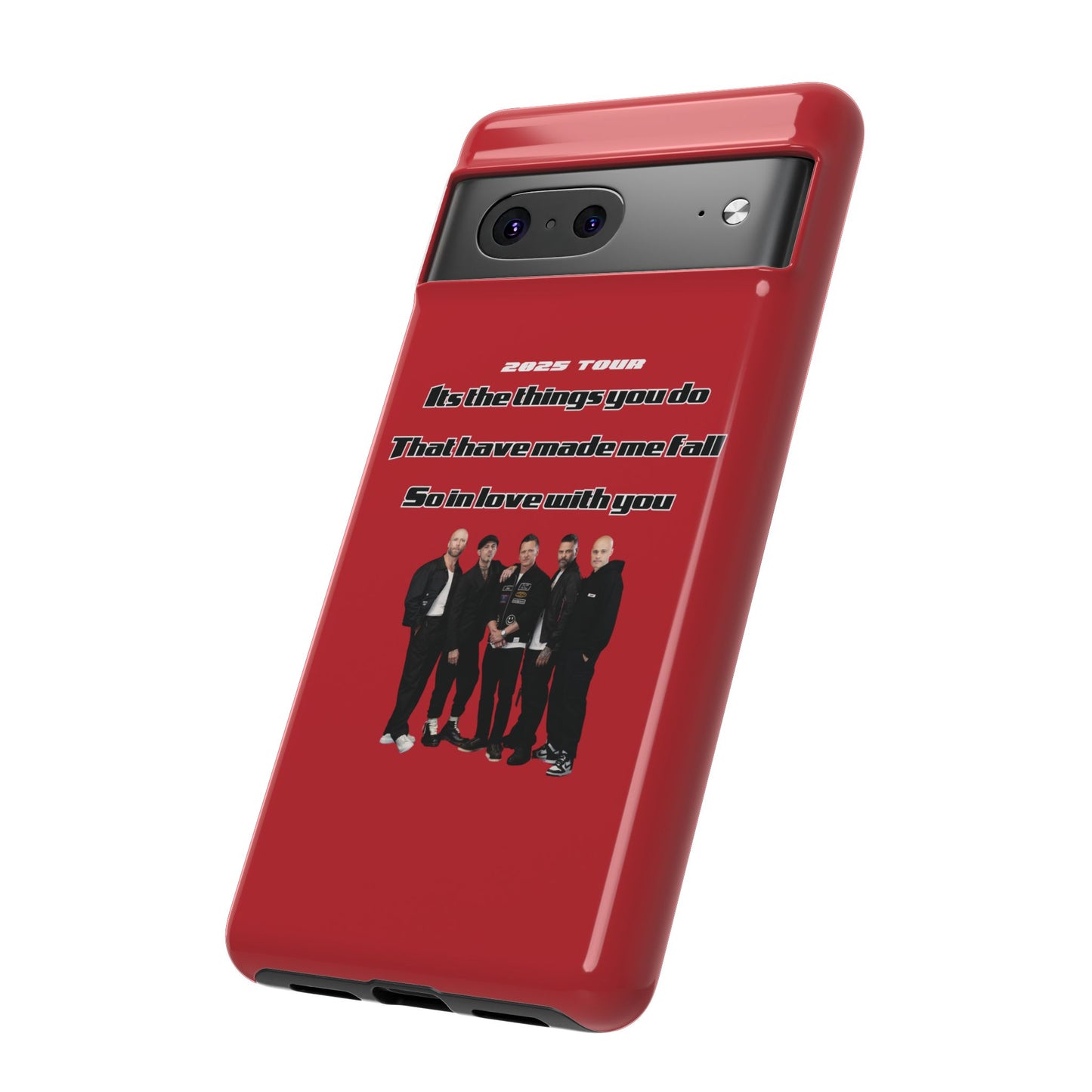 Original Five Fan Tough Case - 2025 Tour Edition unofficial Five boyband 5ive merchandise