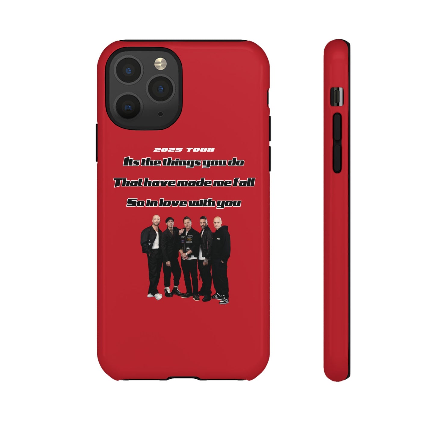 Original Five Fan Tough Case - 2025 Tour Edition unofficial Five boyband 5ive merchandise
