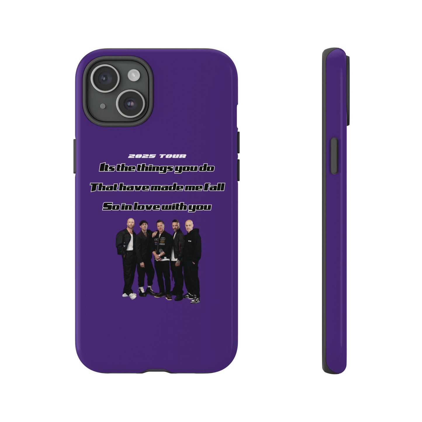 Original Five Fan Tough Case - 2025 Tour Edition unofficial Five boyband 5ive merchandise