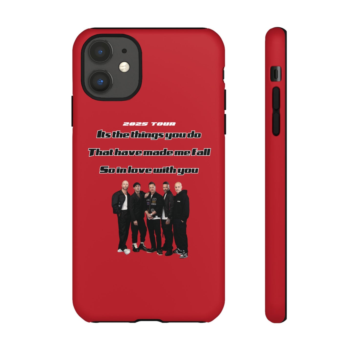 Original Five Fan Tough Case - 2025 Tour Edition unofficial Five boyband 5ive merchandise