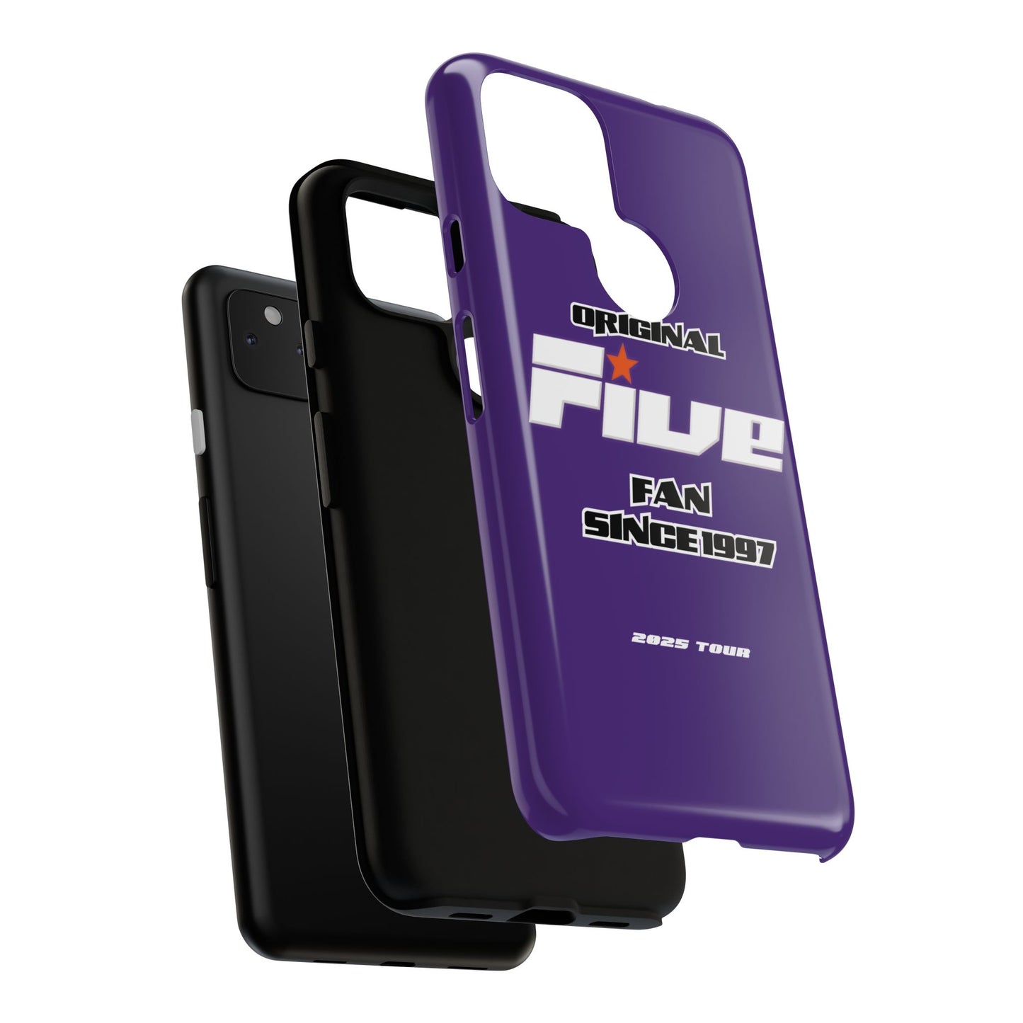 Original Five Fan Tough Case - 2025 Tour Edition unofficial Five boyband 5ive merchandise