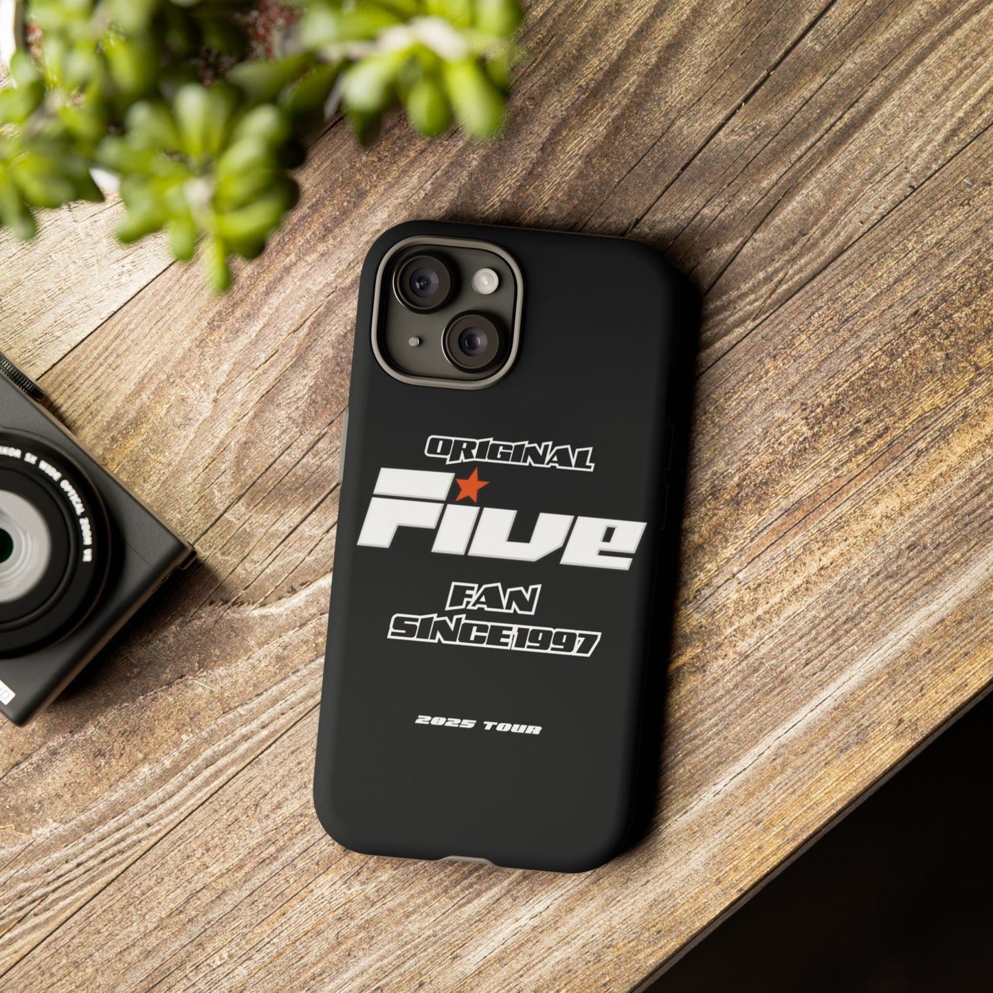 Original Five Fan Tough Case - 2025 Tour Edition unofficial Five boyband 5ive merchandise