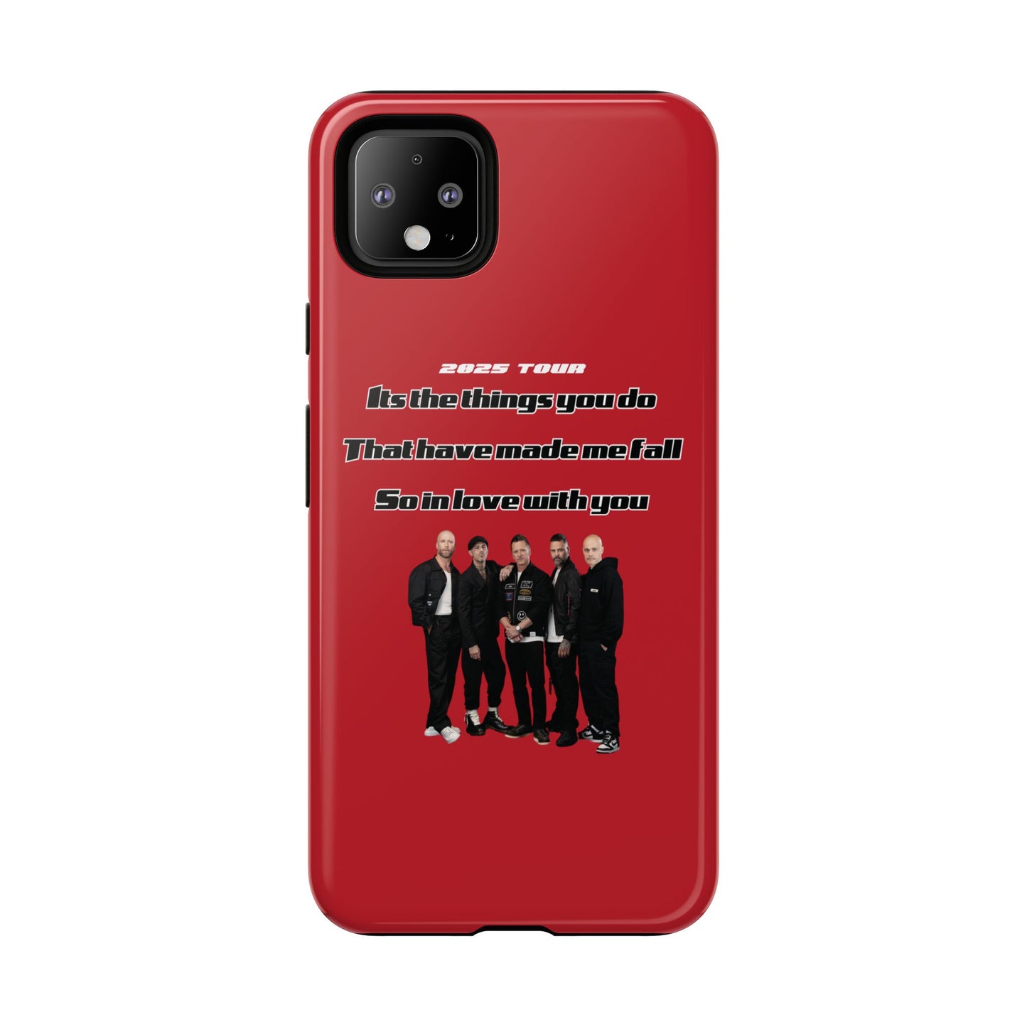 Original Five Fan Tough Case - 2025 Tour Edition unofficial Five boyband 5ive merchandise