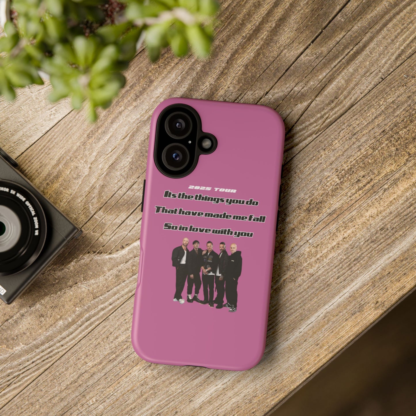Original Five Fan Tough Case - 2025 Tour Edition unofficial Five boyband 5ive merchandise