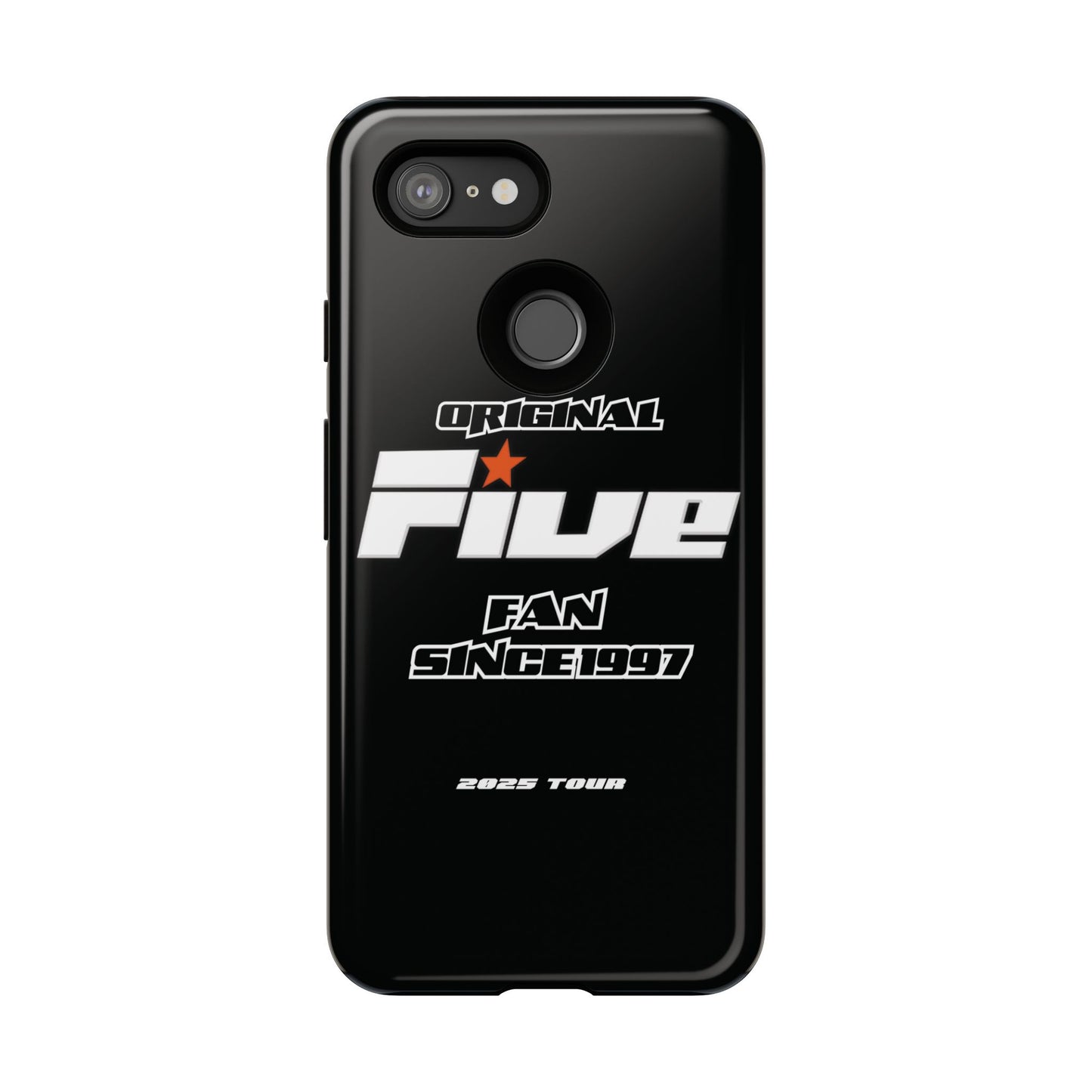 Original Five Fan Tough Case - 2025 Tour Edition unofficial Five boyband 5ive merchandise