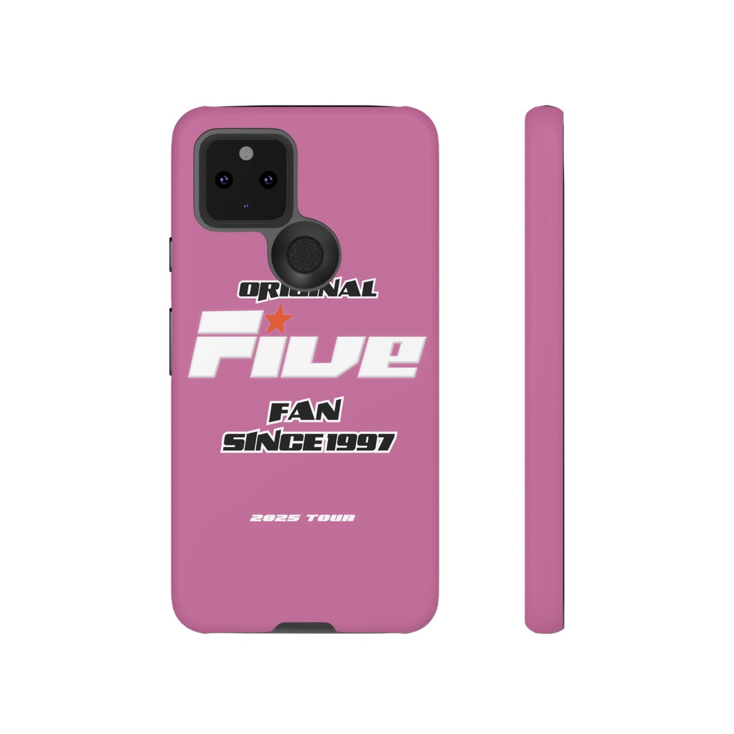 Original Five Fan Tough Case - 2025 Tour Edition unofficial Five boyband 5ive merchandise
