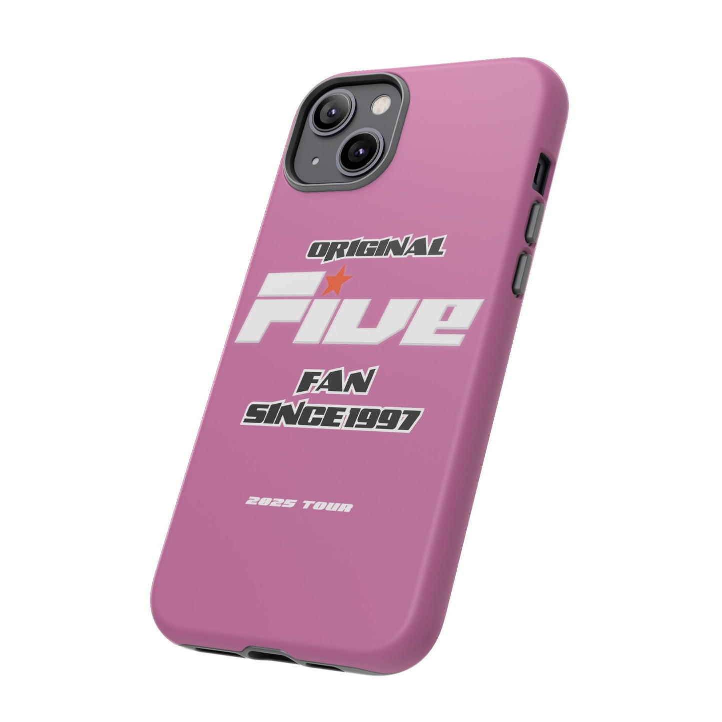 Original Five Fan Tough Case - 2025 Tour Edition unofficial Five boyband 5ive merchandise