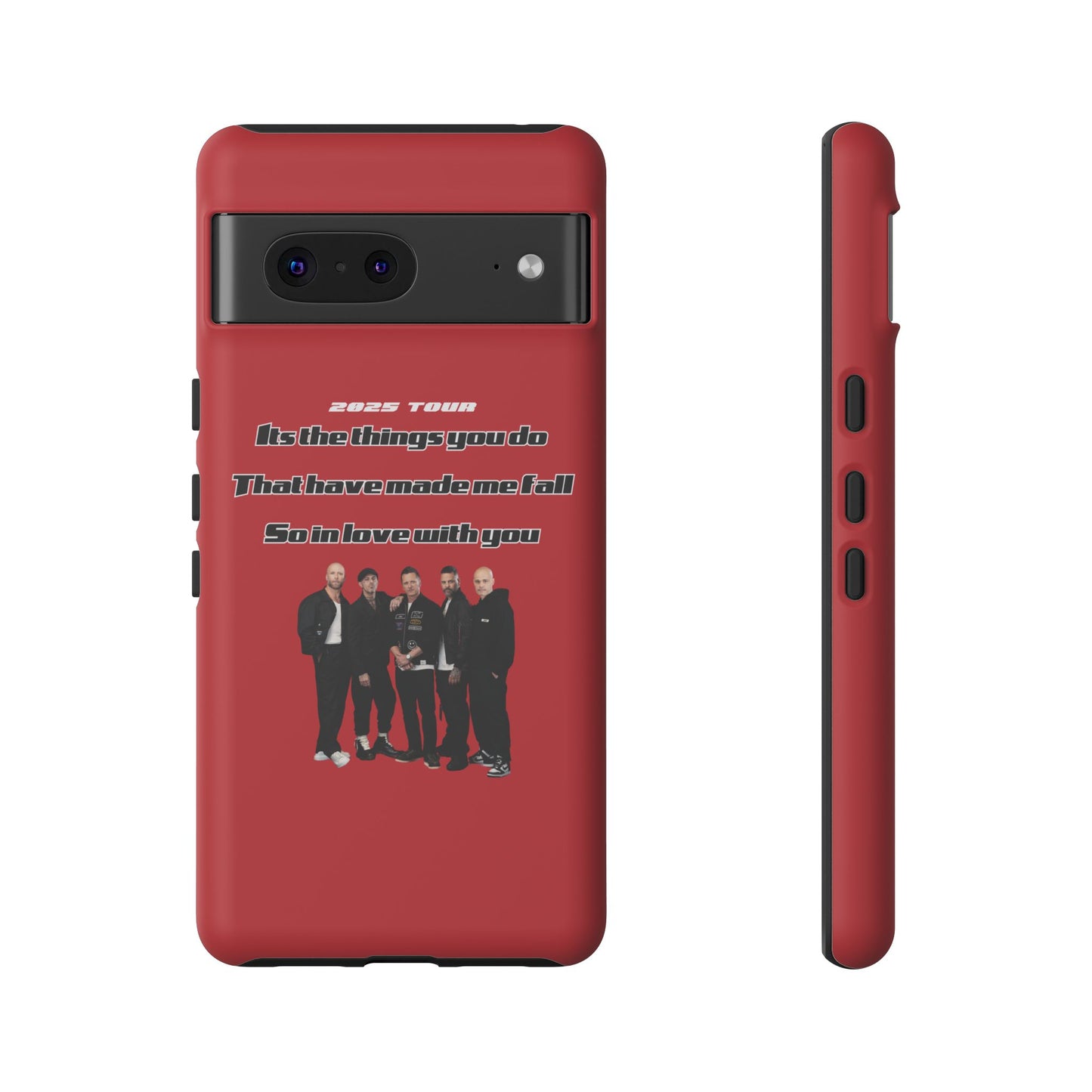 Original Five Fan Tough Case - 2025 Tour Edition unofficial Five boyband 5ive merchandise
