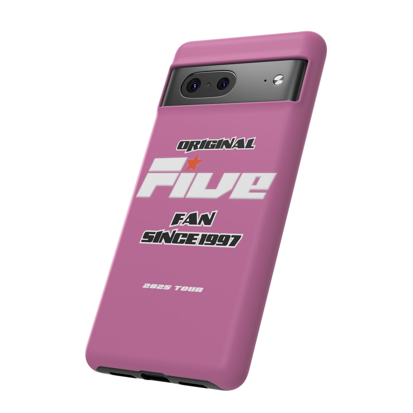 Original Five Fan Tough Case - 2025 Tour Edition unofficial Five boyband 5ive merchandise