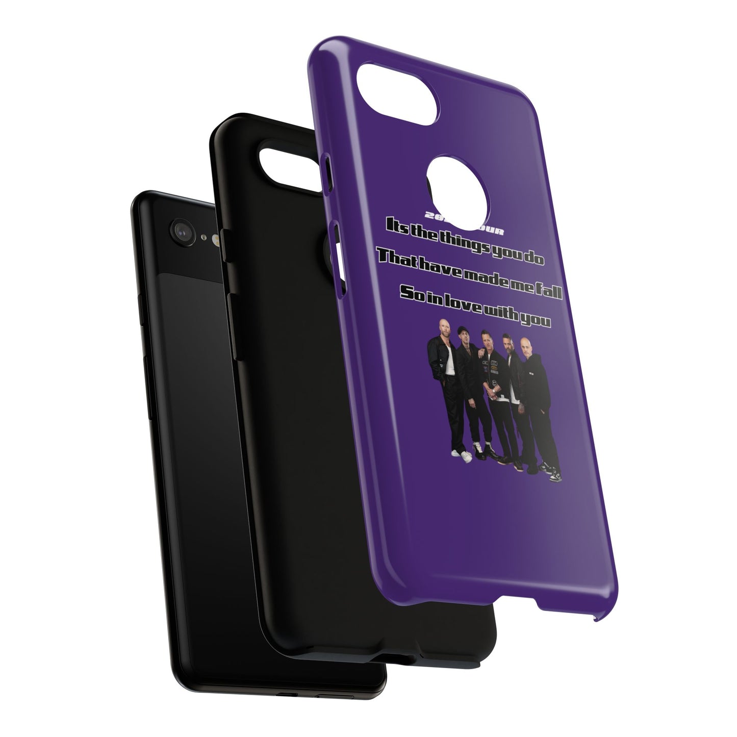 Original Five Fan Tough Case - 2025 Tour Edition unofficial Five boyband 5ive merchandise